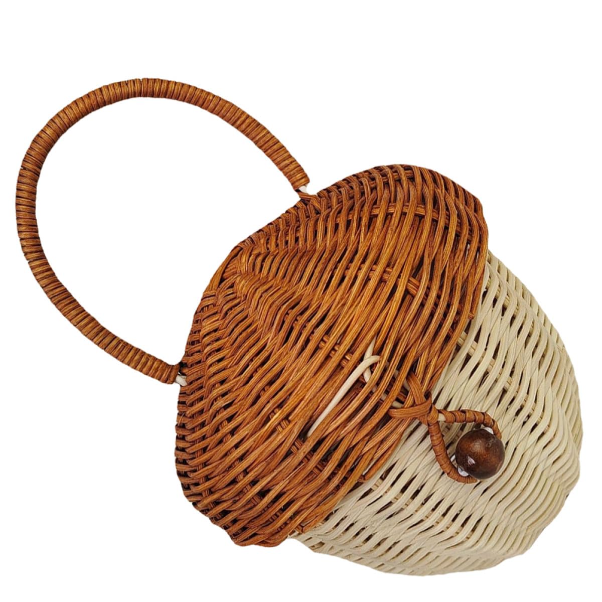 Panier en rotin tressé enfant idéal pour cadeau de naissance - 7
