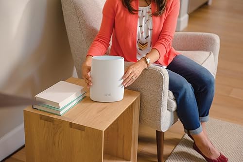 Miniatura 5 de NETGEAR Orbi Router Sistema de red Wi-Fi para toda la casa - Router WiFi de triple banda. Hasta 2.500 pies cuadrados de cobertura WiFi, AC3000