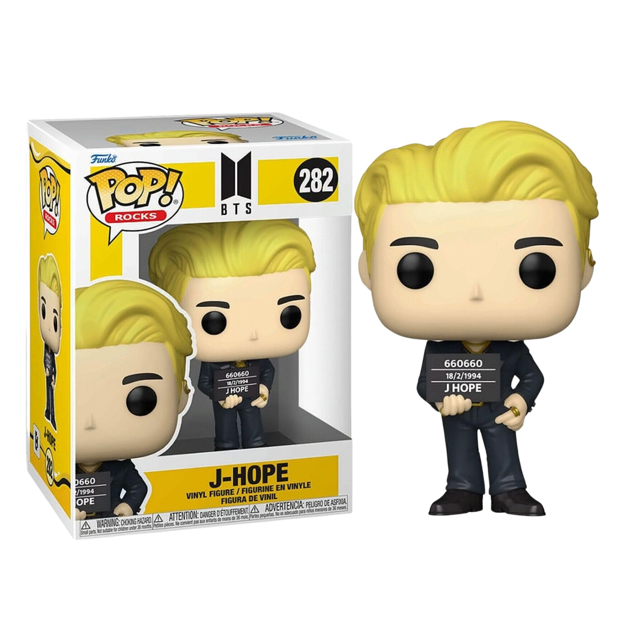 MONKEYTAIL BTS Army - J-Hope K-Pop Collectible Figure | Toy Doll for Study Table, Office Desk, Car Dashboard, Room Decor | Ideal Gift for Kids & Teens