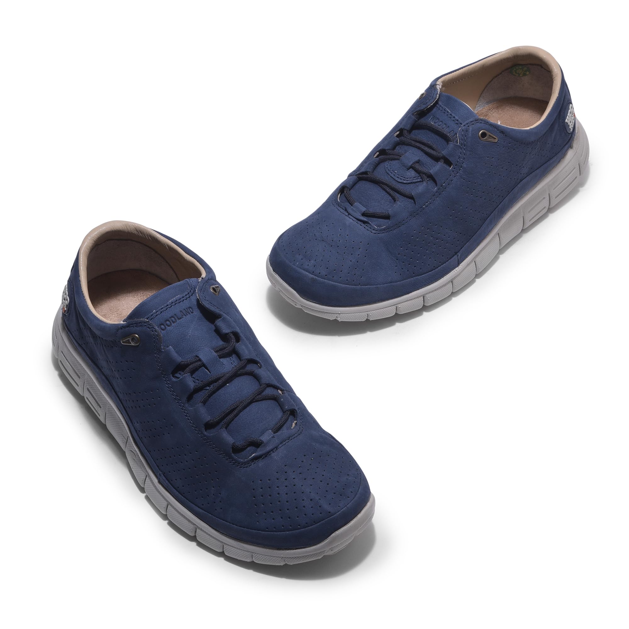 Woodland Men's 3017118 DNAVY Leather Sneaker-9 UK (43 EU) (10 US) (GC 3017118DNAVY) 4