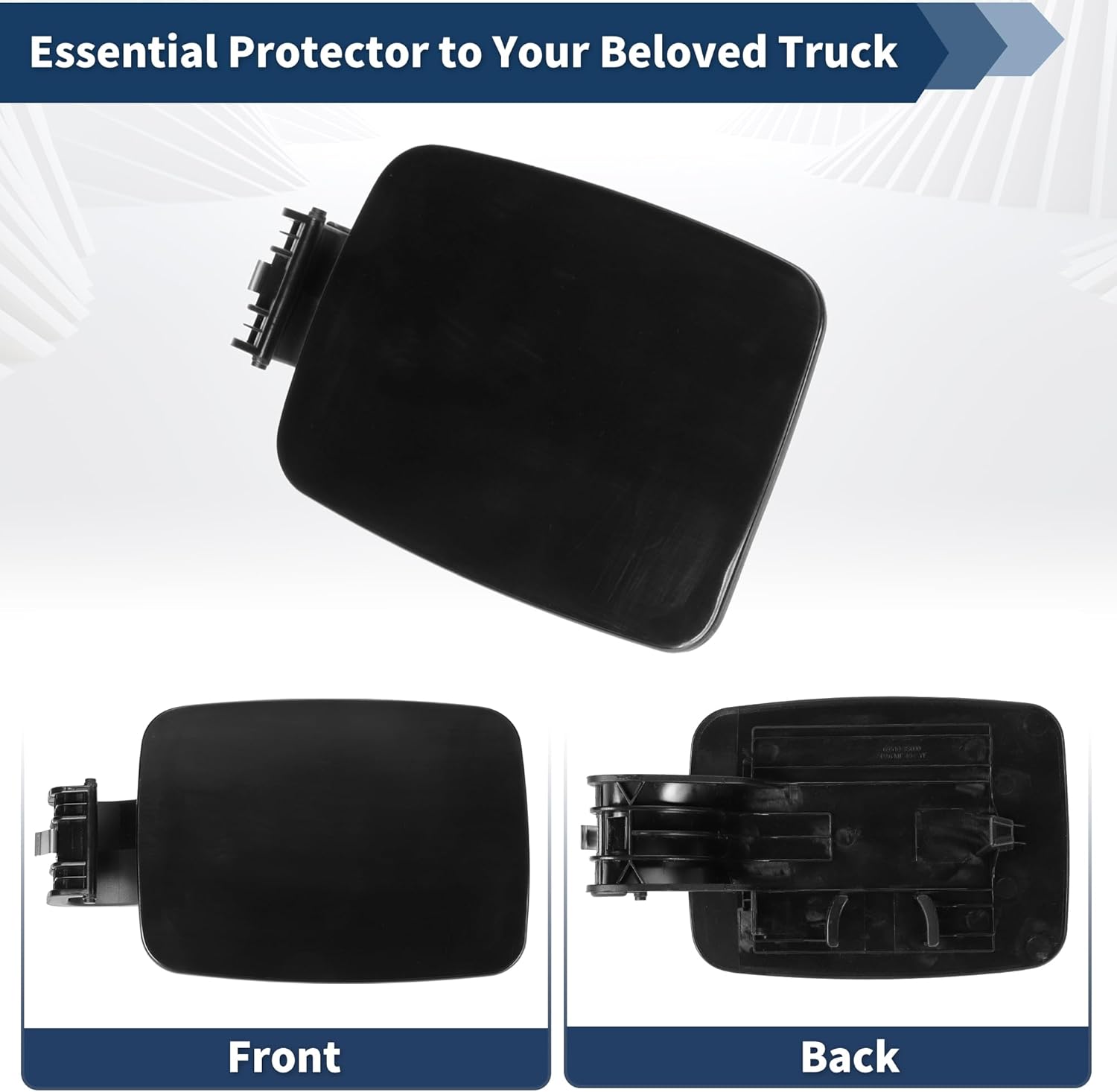 Fuel Tank Door for Hyundai Sonata 2010 2011 2012 2013 2014 Fuel Filler Door Assembly for Hyundai Sonata Hybrid 2011-2015 No.69510-3S000 Black Fuel Filler Door Gas Cap