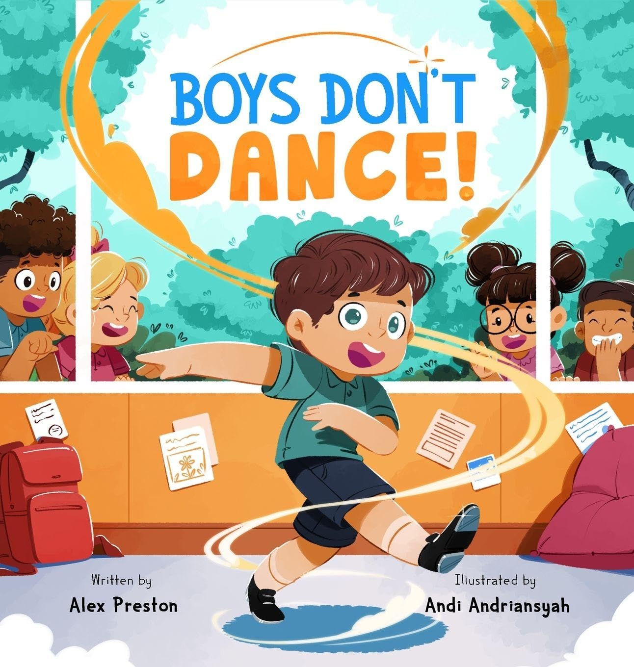 Boys Don't Dance!      Hardcover – August 1, 2025