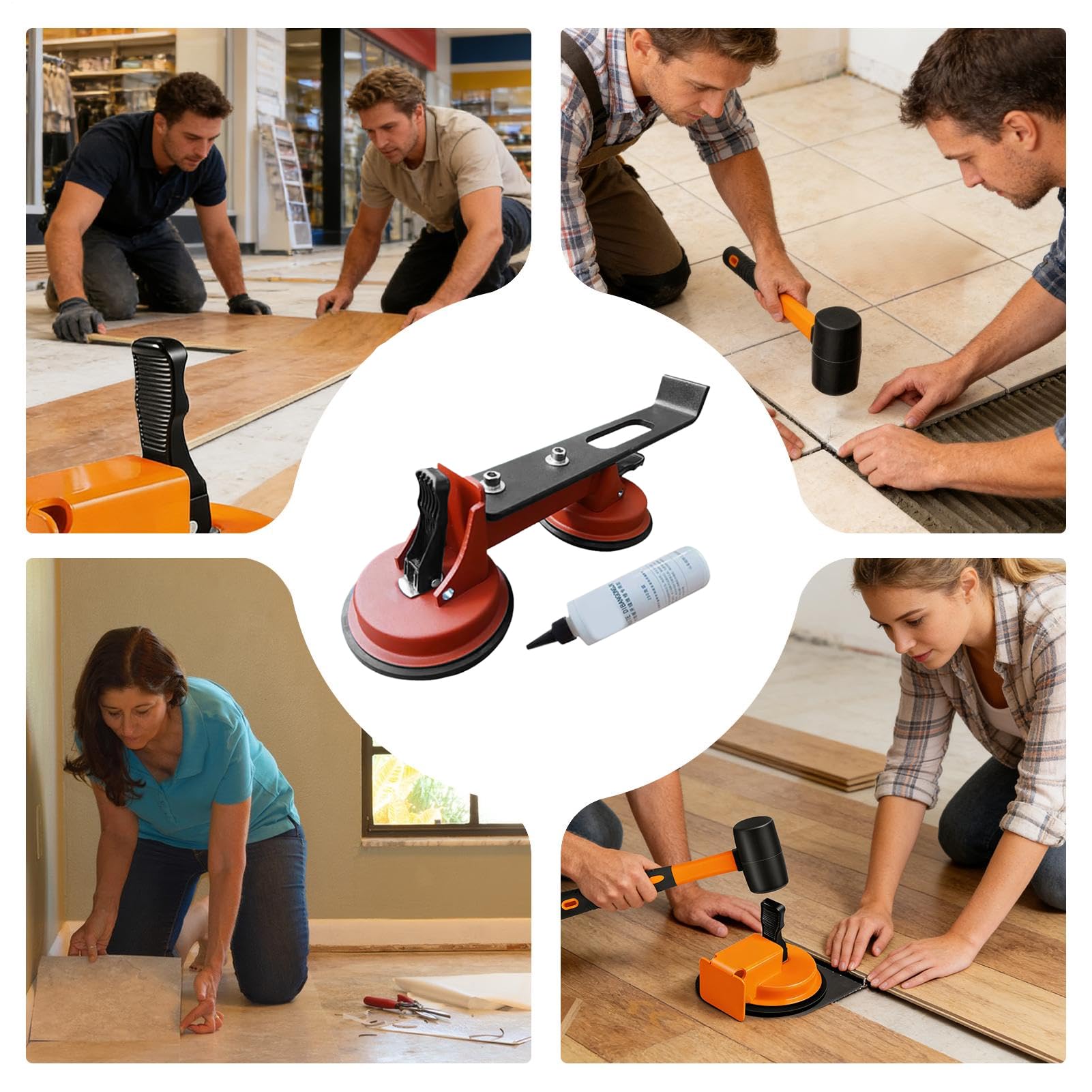Herramienta de reparación para suelos laminados, enchufe robusto de intensivo - para suelos laminados | Para zócalos, madera, baño, cocina, dormitorio, hotel y salón
