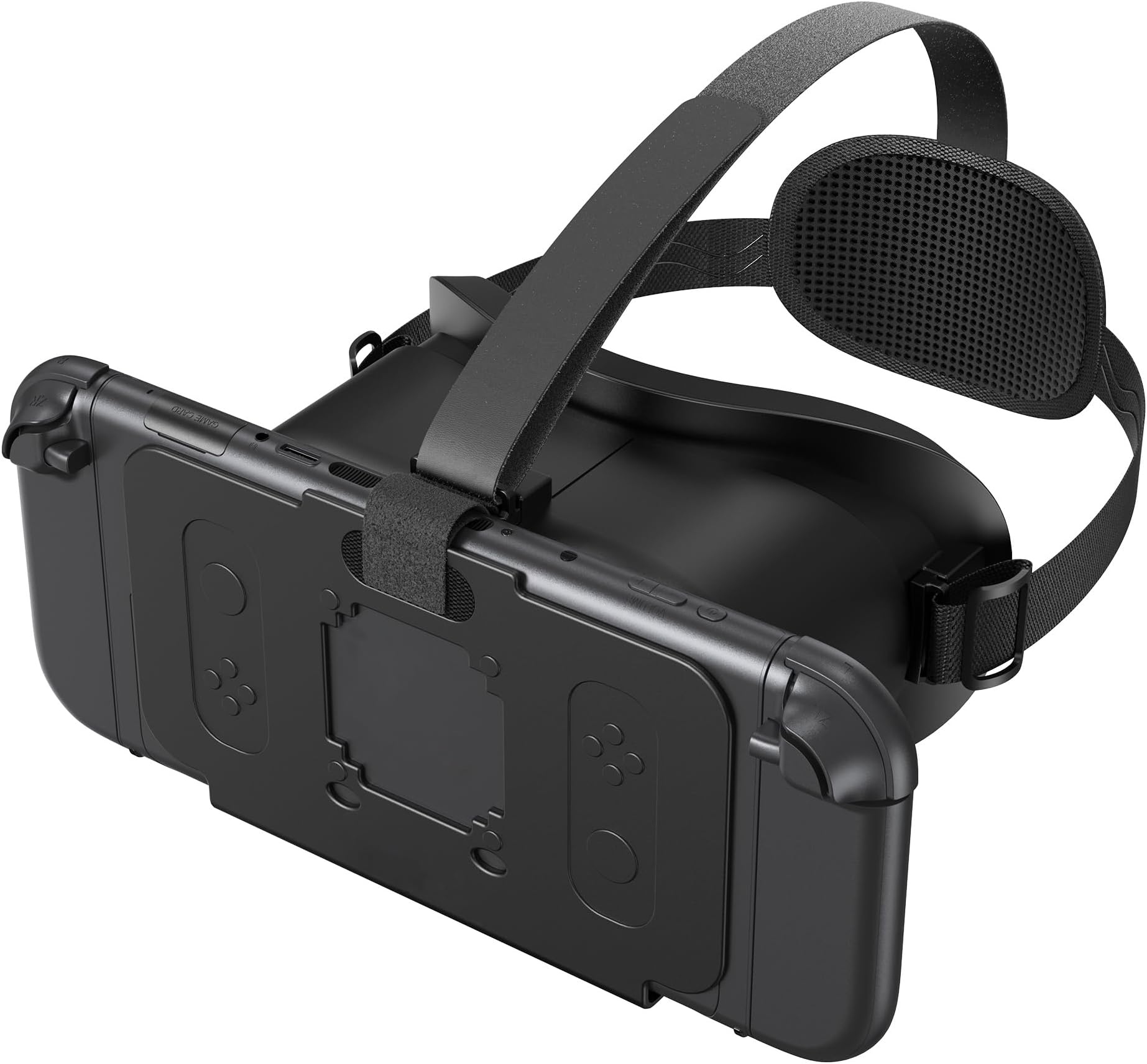 Upgraded VR Headset for Switch 2 (2025), Switch 2 VR Virtual Boy Glasses with Adjustable HD Lenses and Comfortable Head Straps with Widen Padded, Labo VR Kit 3D Goggles for Switch 2 Accessories, Black