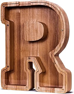 Summidate Wood Letter Piggy Bank Accessaries Shipping Cost
