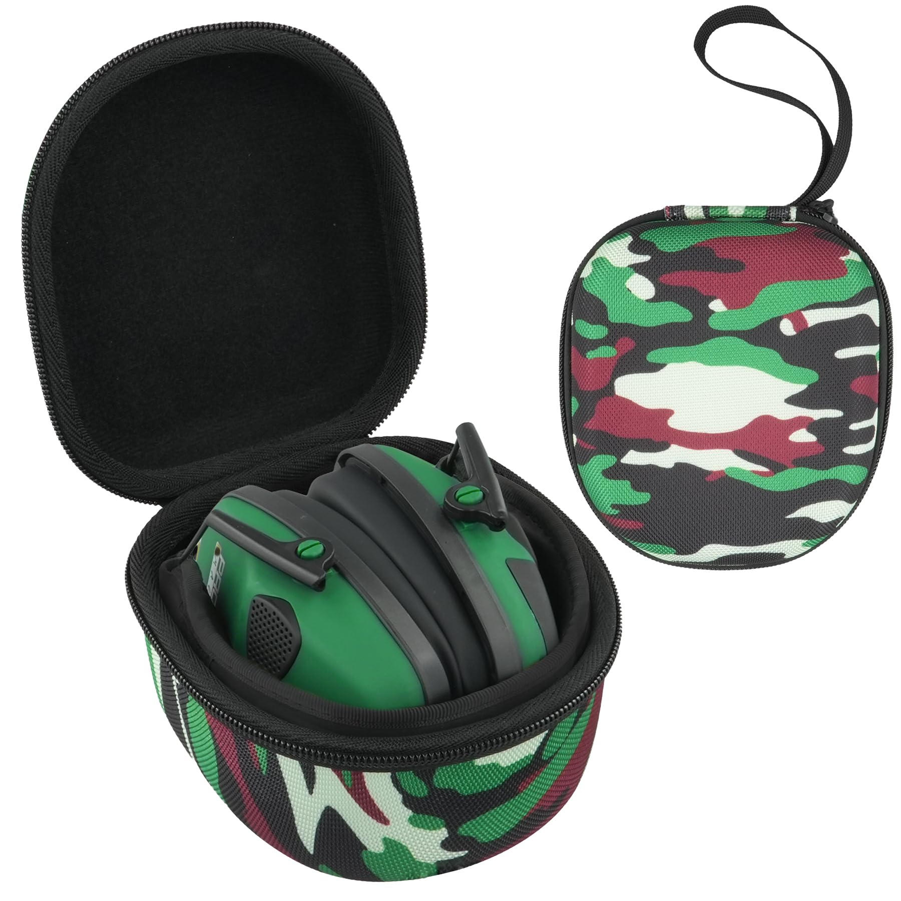 co2CREA for Walkers Razor Slim/Howard Leight Honeywell/Prohear 066 016 Electronic Ear Protection Hearing Protection Muffs and Shooting Glasses, Hard