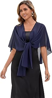 Chiffon Shawl Evening Scarf Shawls and Wraps for Women Wedding Party Bridal Scarves Cover Ups