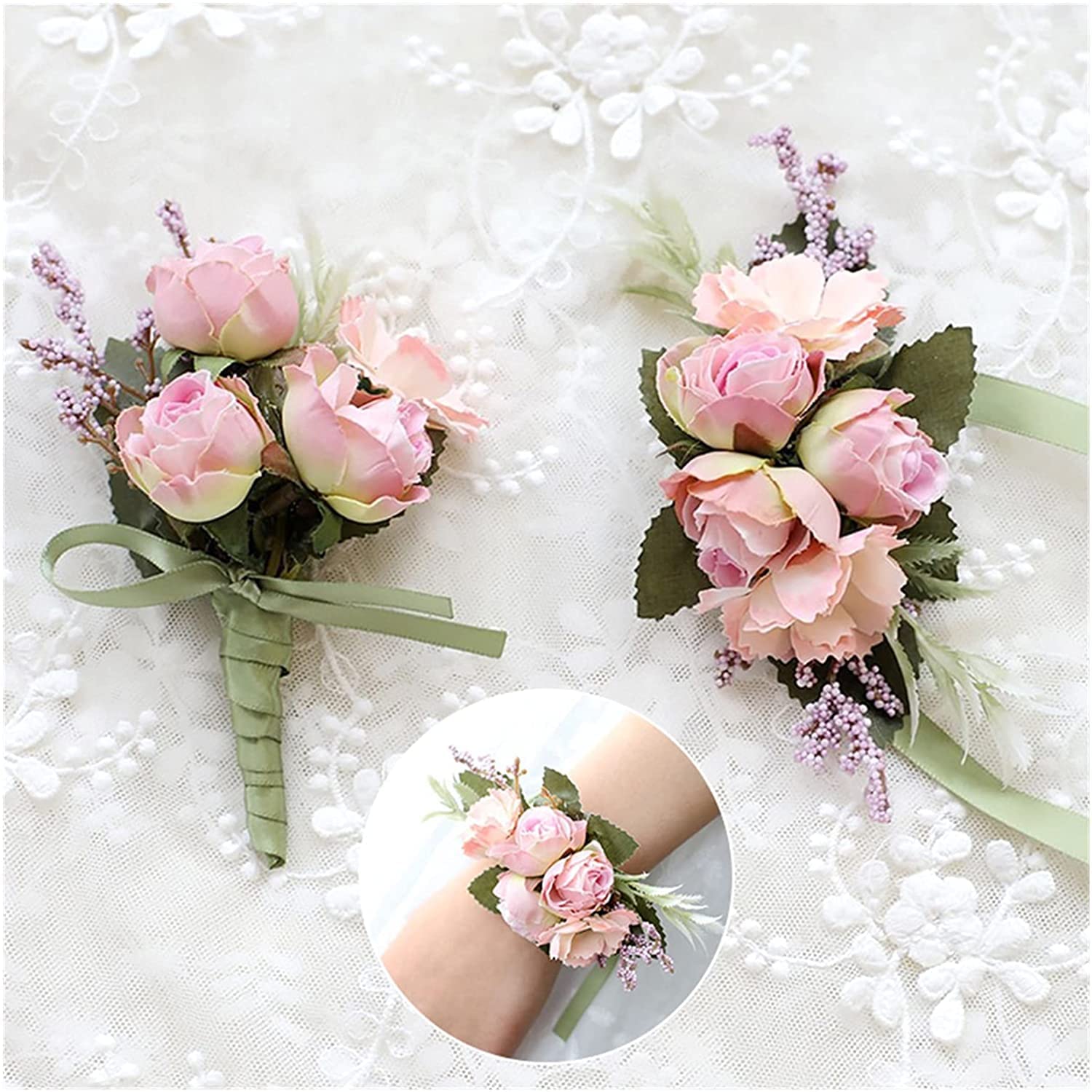 JGA Armbänder Set – 12 Stück „Mariée“ & „Mariéejungfer“ Aus Silikon, Weiß & Roségold