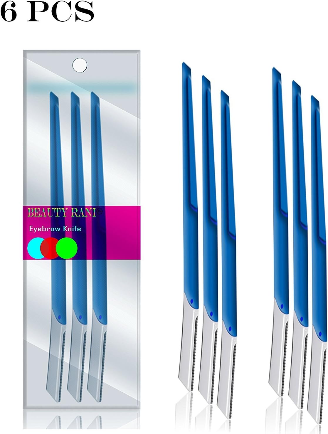 Eyebrow Razor Shaper Eyebrow Trimmer (Pack of 6)