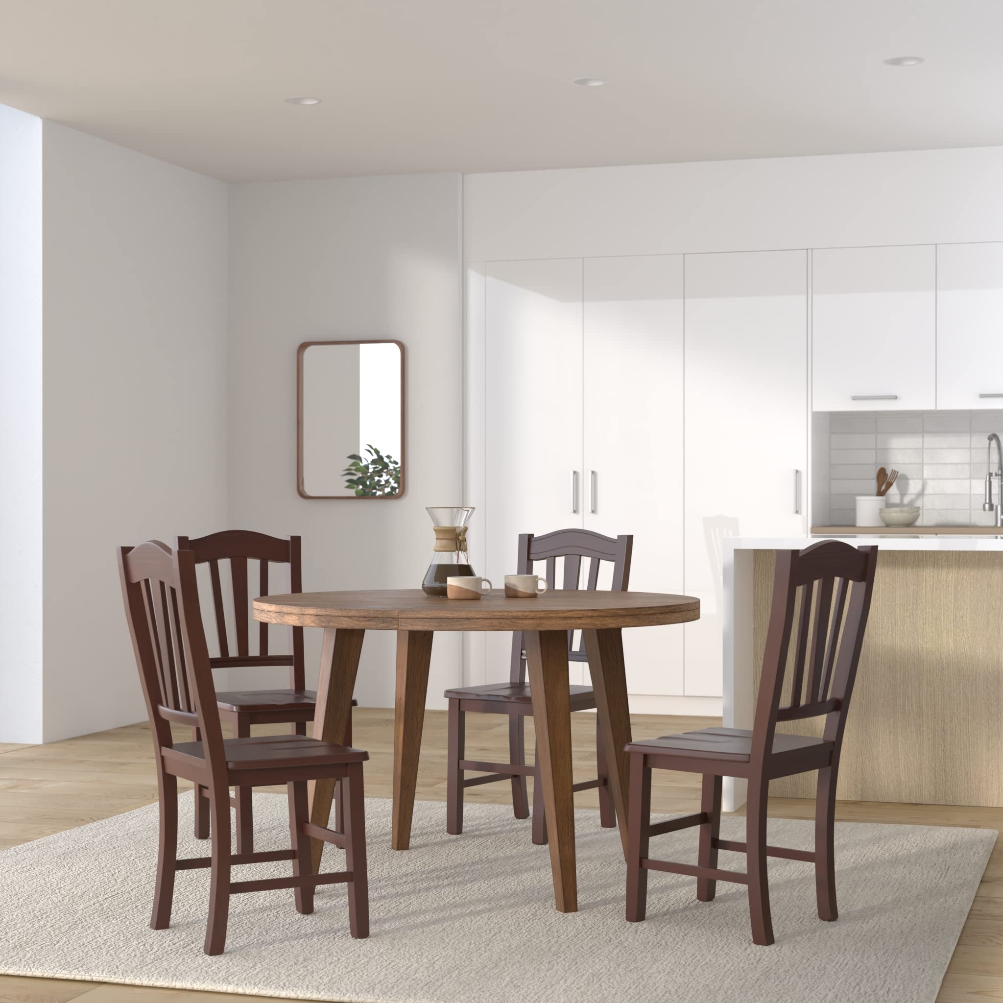 Sedia Silvana In Legno Massello - Made In Italy, Seduta Imbottita, Per Casa E Ristoranti - Foto 8