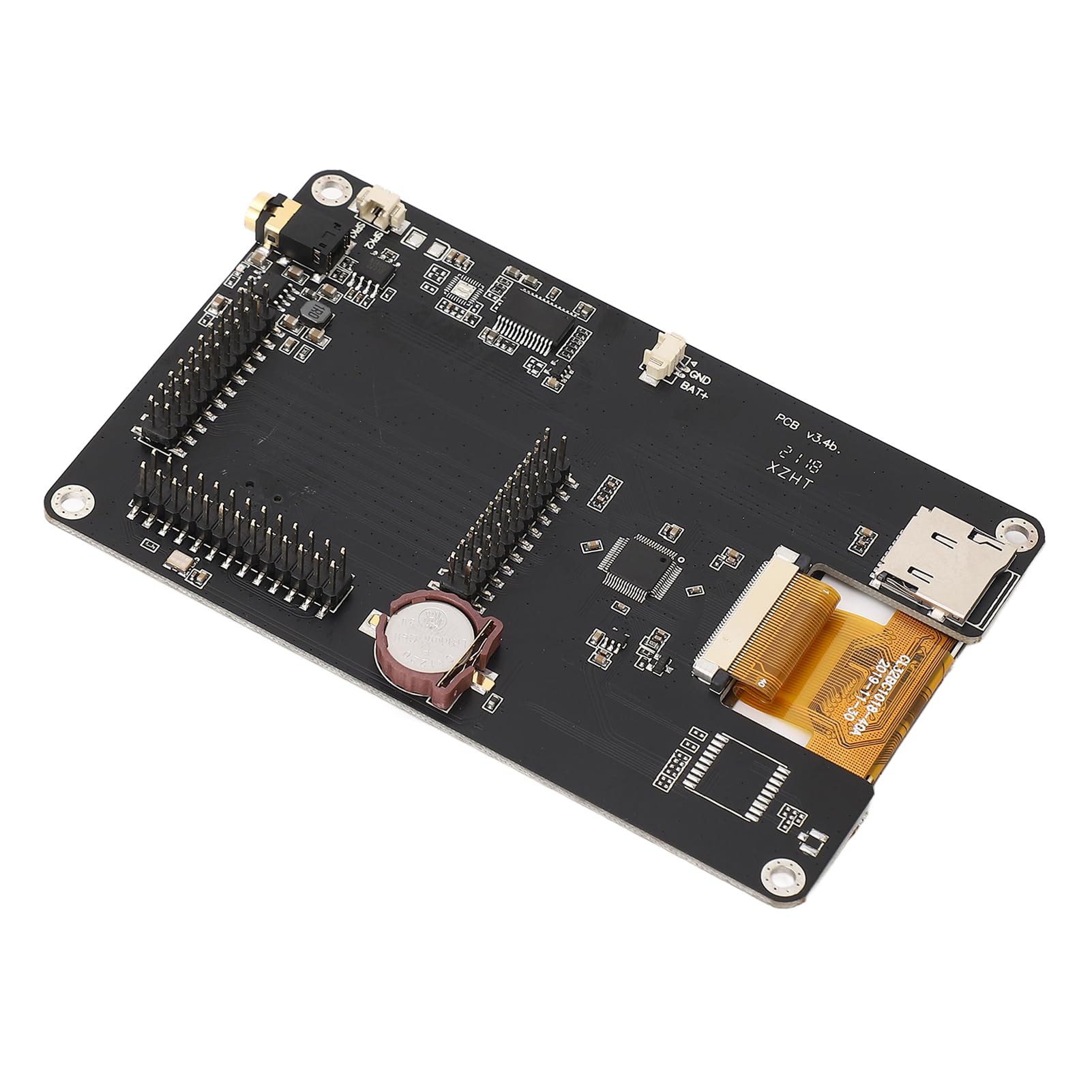 SDR-Funkempfänger DIY-Platine Sender-Empfänger-Kit Hochfrequenz 1 MHz bis 6 GHz mit LCD FM-Sender SDR-Sendermodul für Amateurfunk Technik Projekt 2000 mAh inklusive