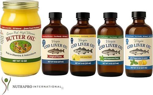 Miniatura 3 de Aceite de hígado de bacalao virgen natural capturado en la naturaleza y sabor fresco limón y menta