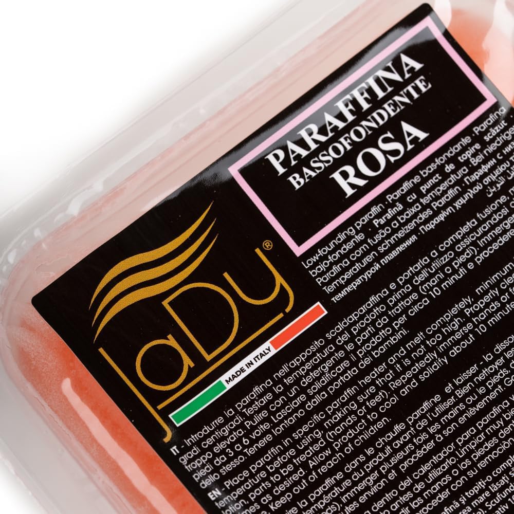 JaDy - Parafina Hidratante para Manos y Pies | Calmante y Relajante | Estimula Circulación | Tratamiento Estético y Terapéutico | 2x500g, Rosa