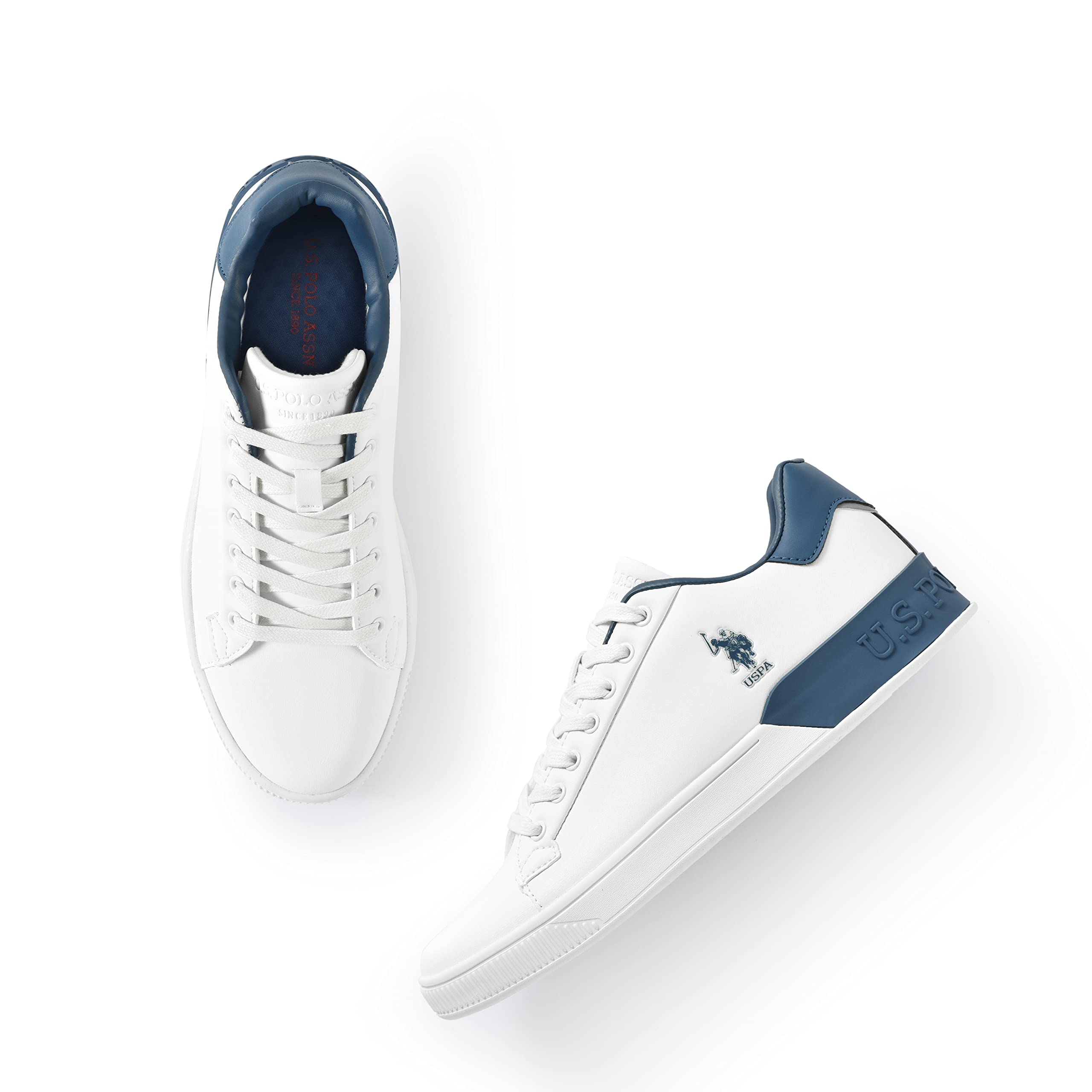 U.S. Polo Assn. Mens Blue Sneakers (2FD22136B11) (B09W32JL6T) Amazon Price History, Amazon Price Tracker