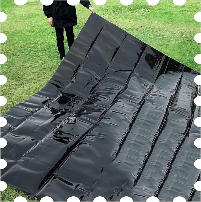Image YOEBI Heavy Duty Pond Liner HDPE Weather Resistant Black Large Pond Liner, Swimming Pool Garden Pond (Color : Black, Size : 1X2m),9 * 10m Image YOEBI Heavy Duty Pond Liner HDPE Weather Resistant Black Large Pond Liner, Swimming Pool Garden Pond (Color : Black, Size : 1X2m),9 * 10m