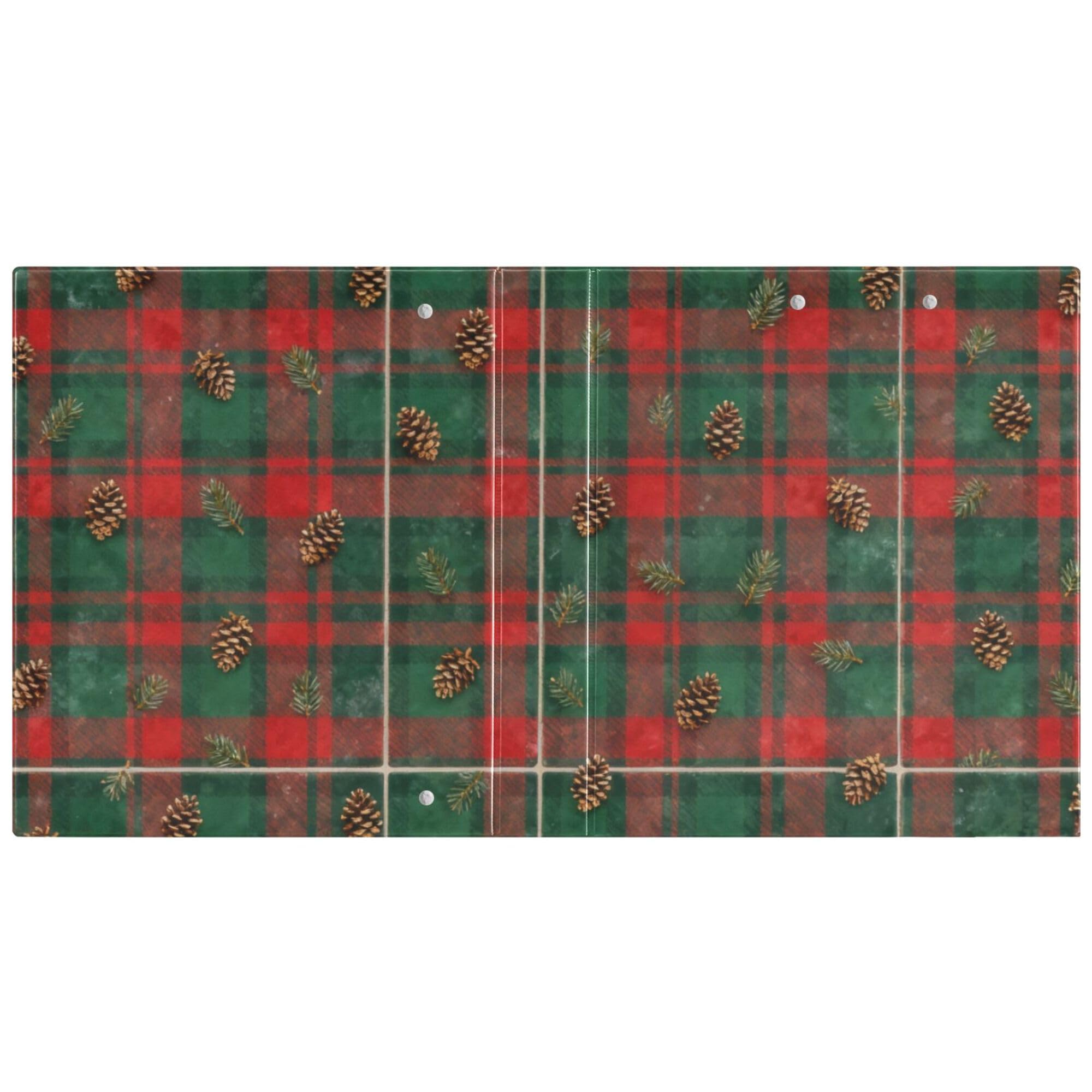 Raccoglitori a 3 anelli da 2,5 cm e mezzo con copertina tascabile, confezione da 1/2 raccoglitori per studenti universitari con copertina rigida