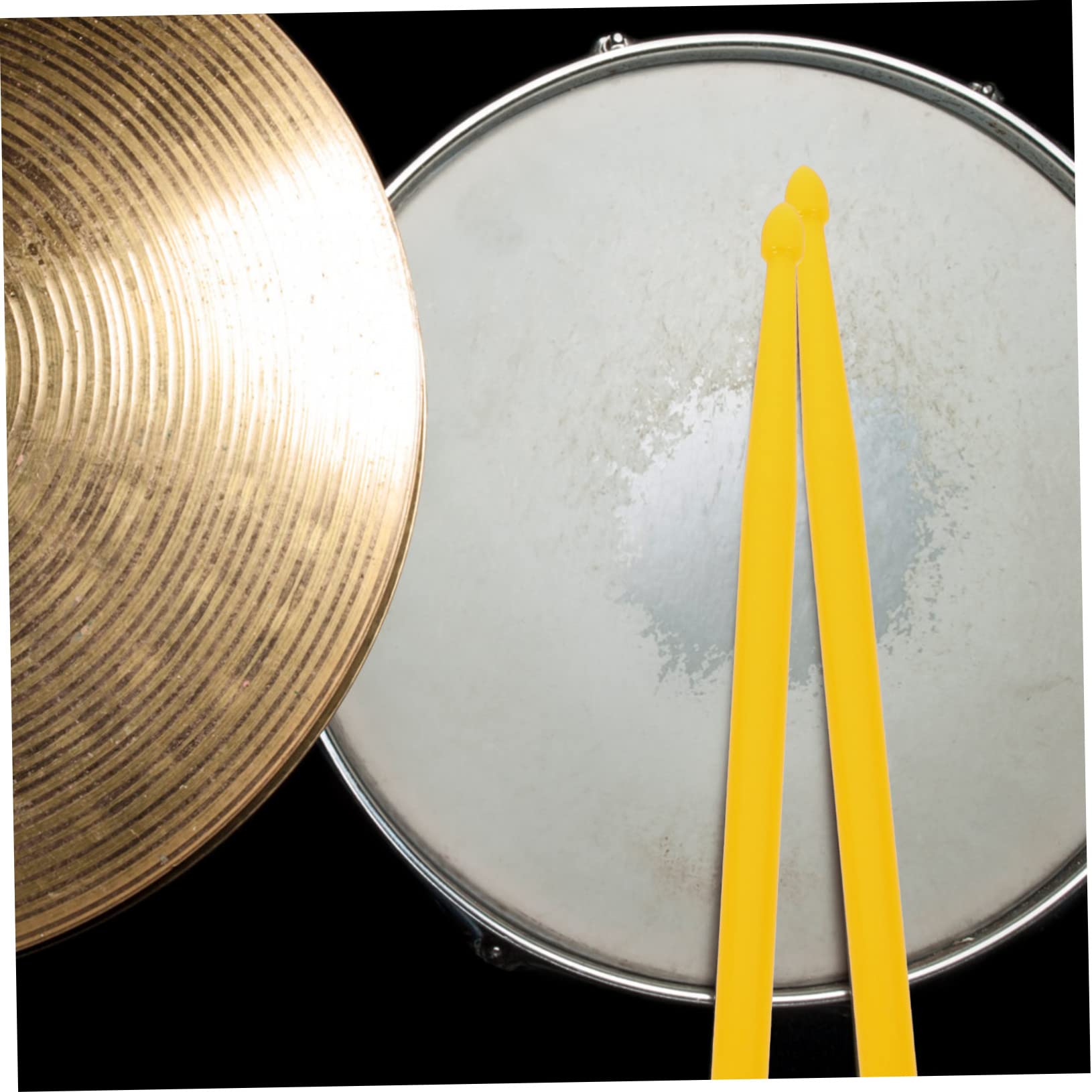 Vaguelly Baquetas de Doble Punta para Percusión, Hechas de Fieltro y Nailon, Versátiles y Cómodas para Diversos Estilos de Batería y Percusión