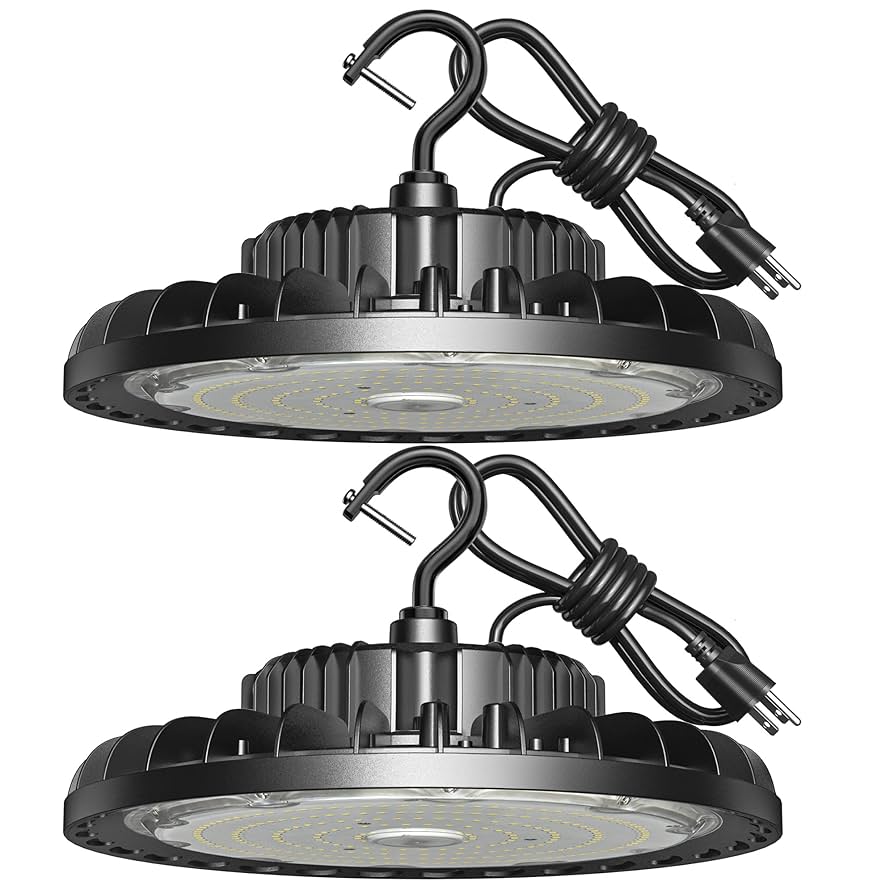 CHUMA’s STORE chunnuan UFO LED High Bay Lights 100W 5 Packs,50000LM 6500K