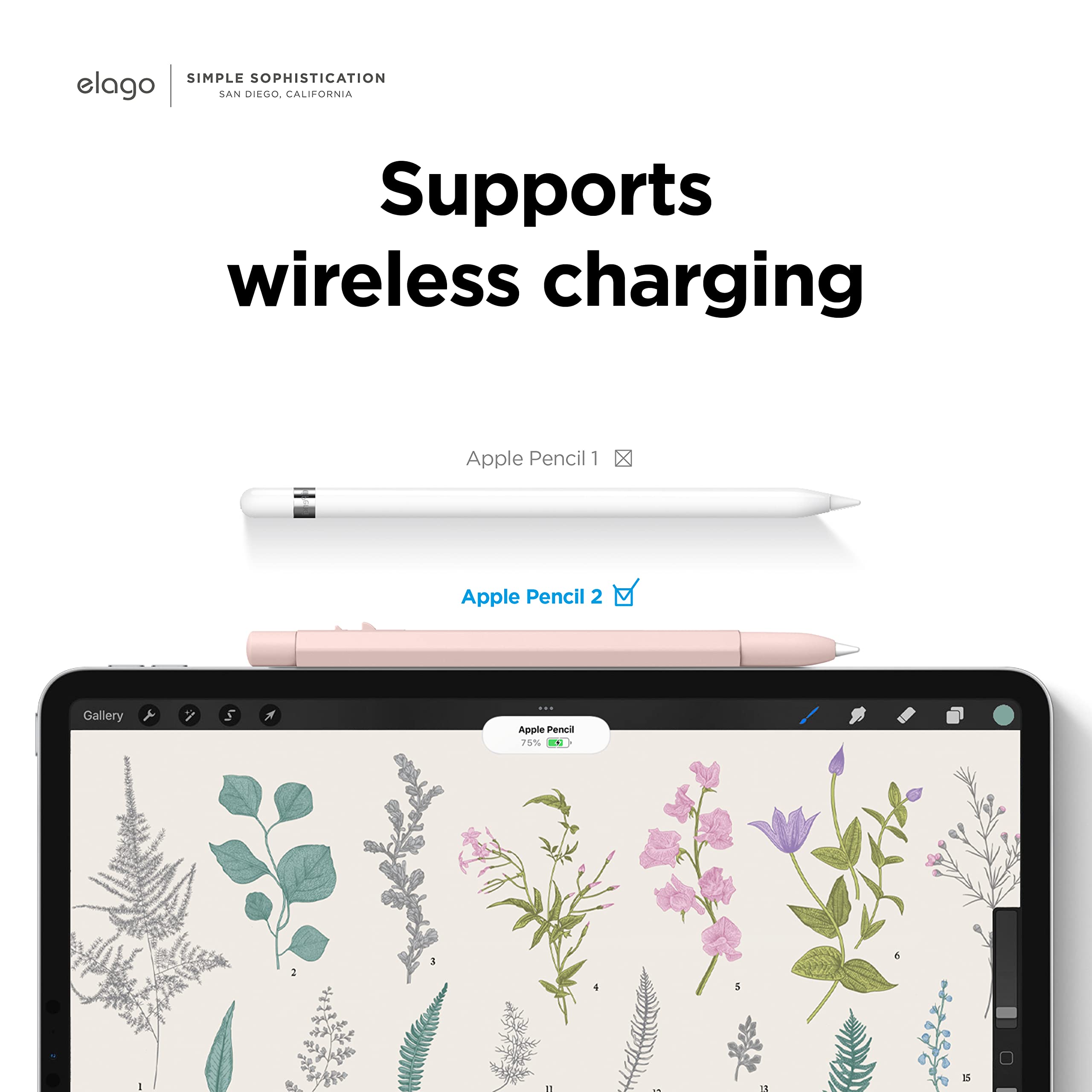Amazon | elago x MONAMI 対応 Apple Pencil Pro ケース & Apple 