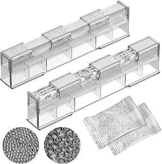 Cigar Humidifier, 2-Piece Slide Controlled Humidity Release Crystal Gel Cigar Humidor Humidifier, Reusable Humidor Accessories, Ideal Cigar Accessories for Men Gift Set