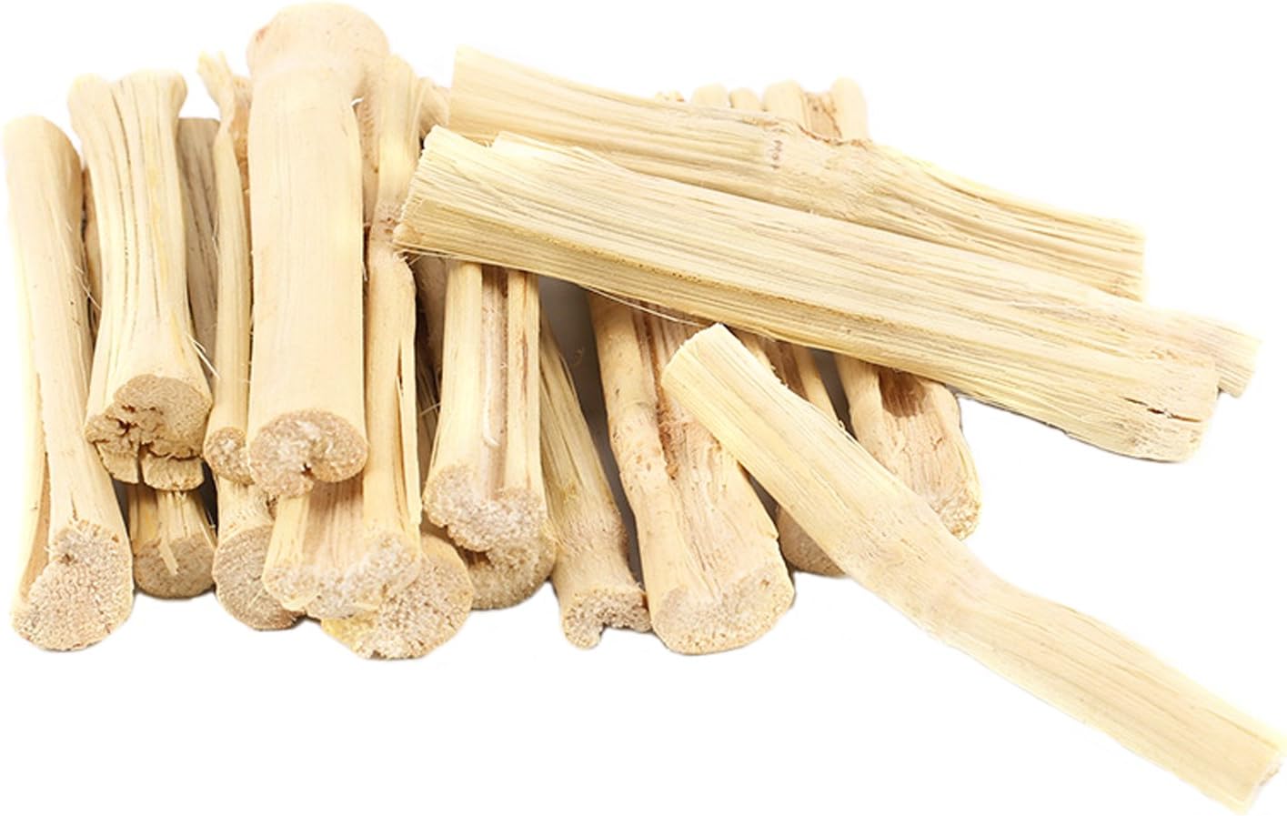 BWOGUE 1000g Pet Snacks Sweet Bamboo Chew Toy for Squirrel Rabbits Guinea Pigs Chinchilla Hamster