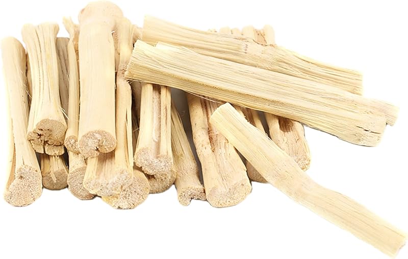 Palitos de Bambu para Roer para Pequenos Animais BWOGUE C0036-Bamboo500, Aproximadamente 500 g