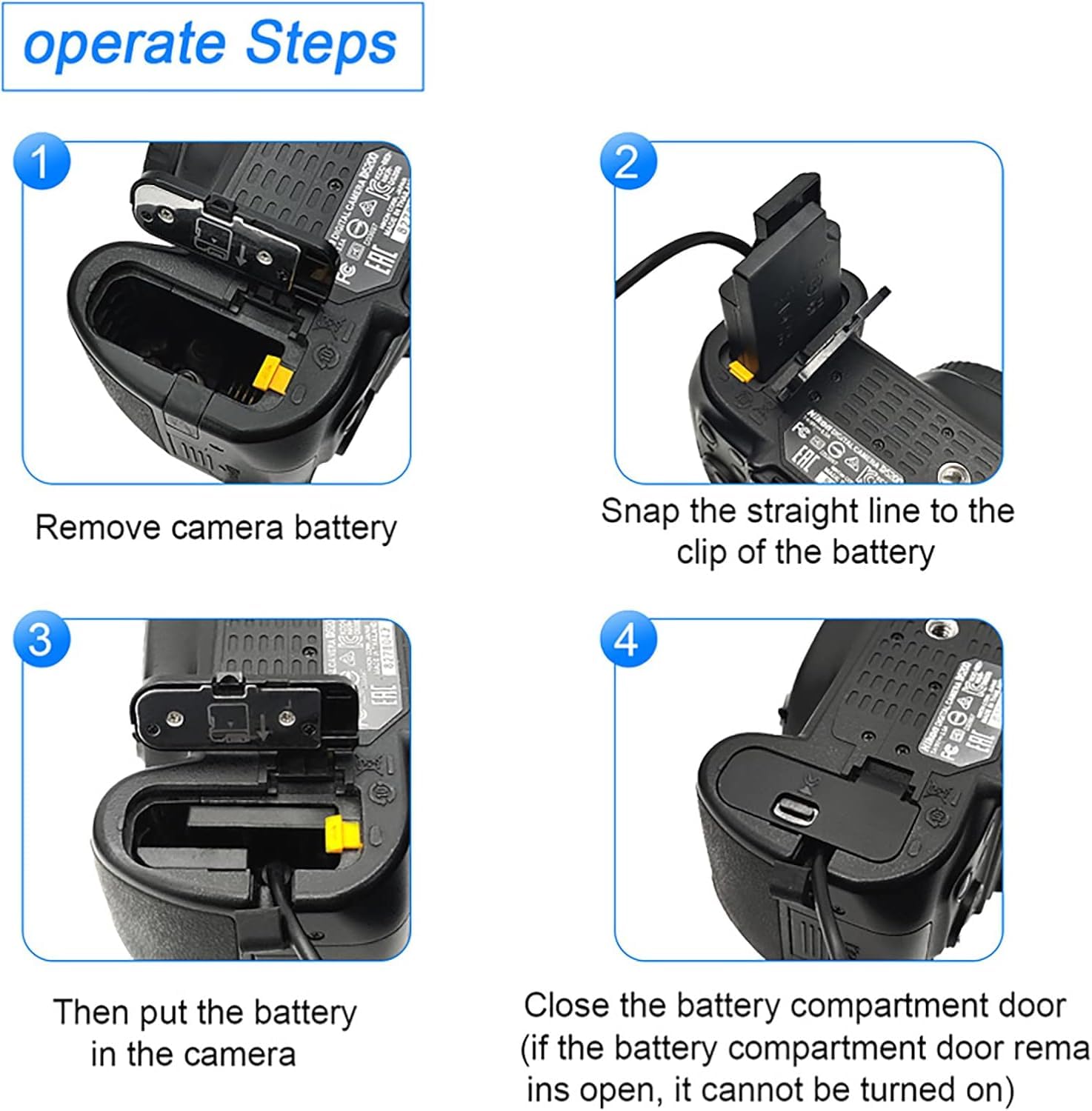 ACK-E10 Adapter Ladegerät LP-E10 Dummy-Akku DR-E10 DC Koppler Ladegerät Kit für Canon EOS Rebel T3 T5 T6 T7, Kiss X50 X70 X80 X90, EOS 1100D 1200D 1300D 1500D 2000D Kameras
