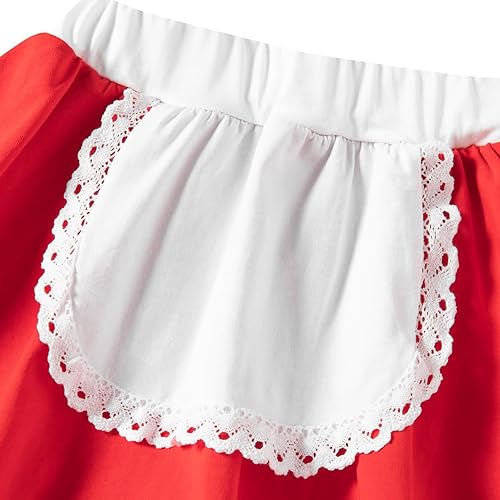 Miniatura 6 de Baby Gilrs - Falda de Halloween con capucha roja con capa