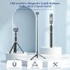 Trípode selfie de apertura automática de 66"/168 cm, soporte invisible para selfie para Insta360 Ace/Ace Pro/2/X5/X4 Air, soporte para cámara giratorio 360° que se abre al presionar, estable para viajes/vlogs 5