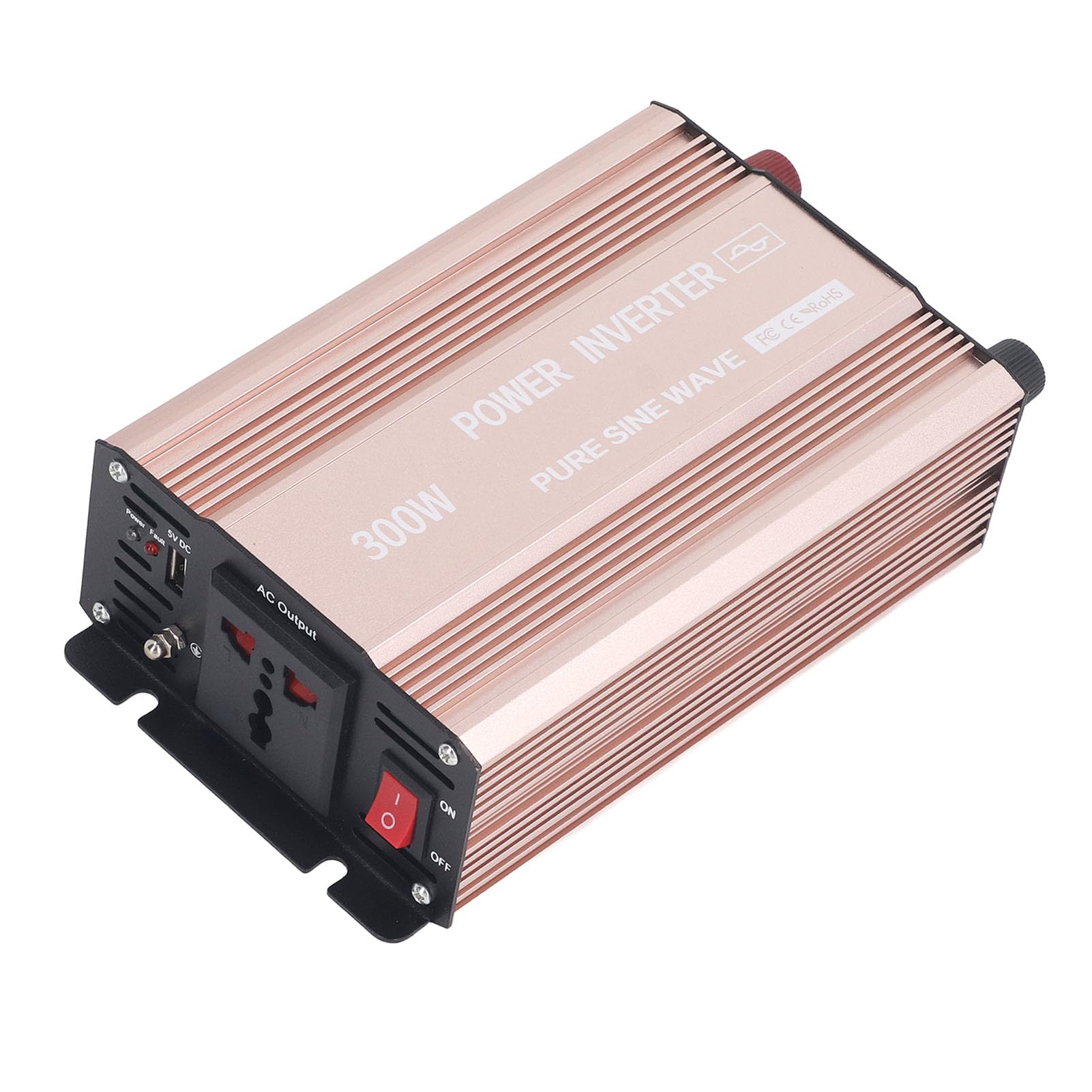 Generic Inversor de Coche de Onda Sinusoidal Pura, Salida de 220 V, Inversor de Onda Sinusoidal Pura, Impulso Robusto, Alta Eficiencia para Vacaciones (48V a 220V)