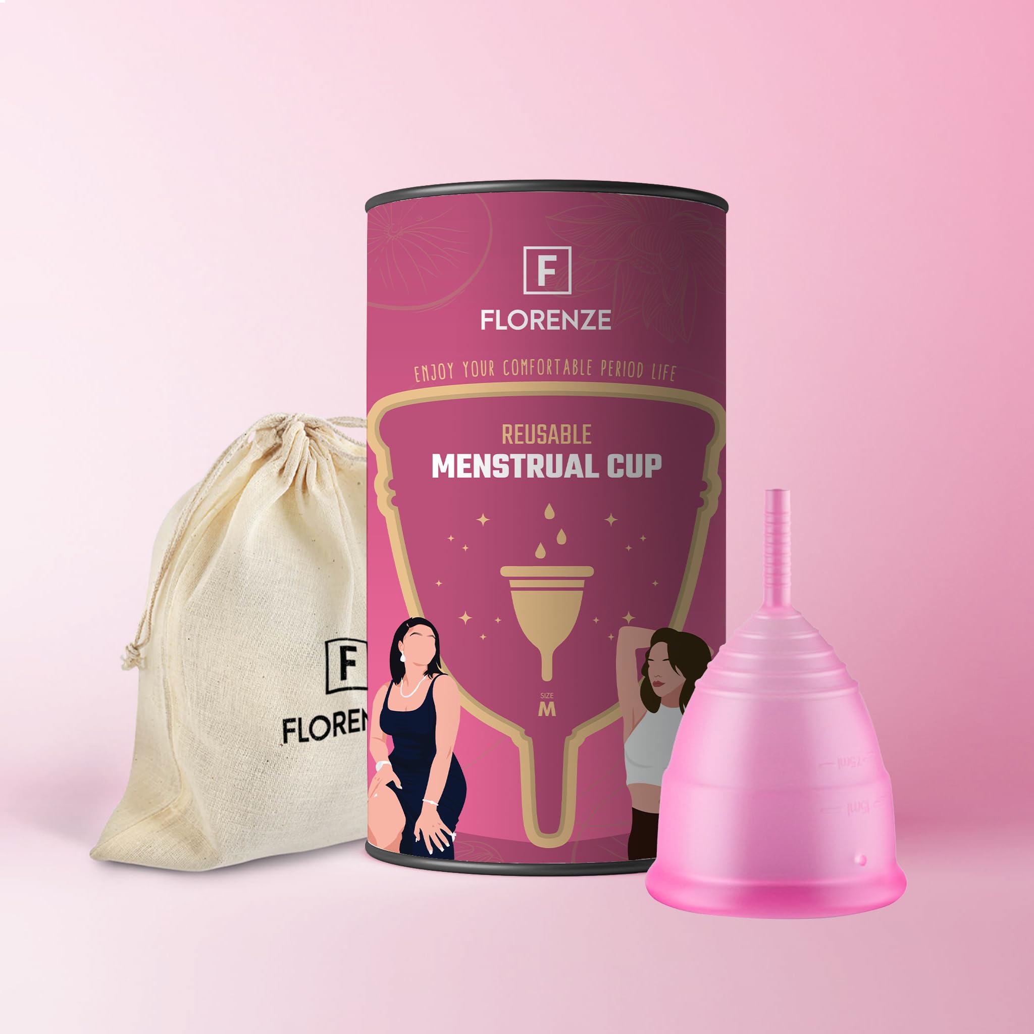 Reusable Menstrual Cup (Pack of 1) (Medium)-image-17