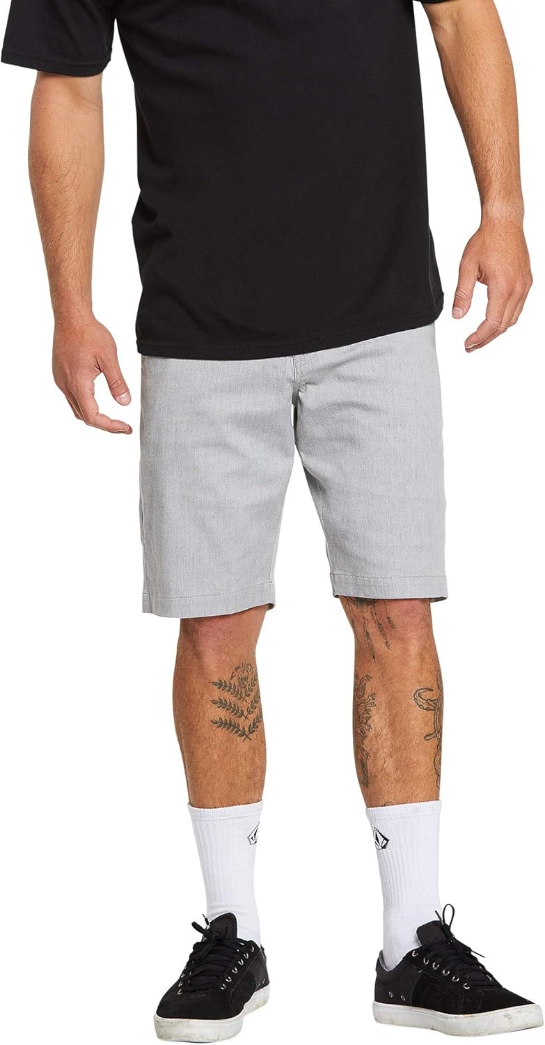Volcom Mens Modern Fit 21" Chino Short