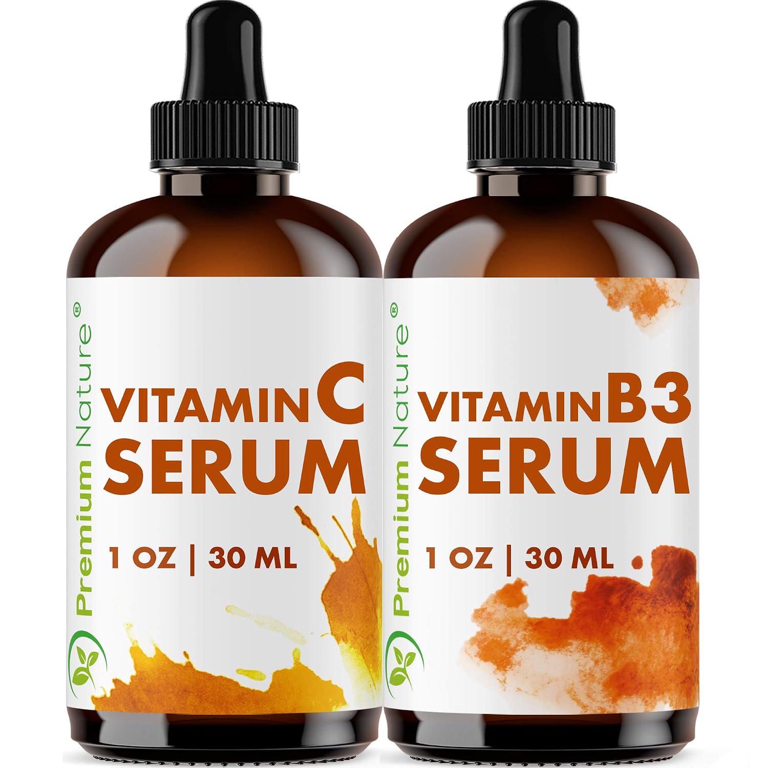 Vitamin B3 & Vitamin C Serum - Gift Set of Two Facial Serums Packaging May Vary