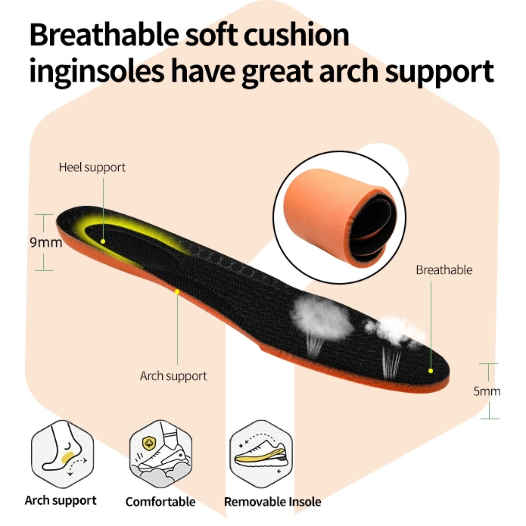 Men's and Women's Barefoot Running Shoes with Wide Toe Box & Zero Drop Sole - Non-Slip Lightweight Athletic Sneakers for Trail, Hiking, Gym, Walking