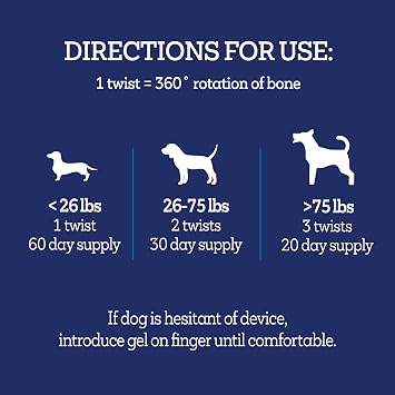 Twist and Lick Vetality Well Gels 8 in 1 Dog Supplement, 60 Day Supply