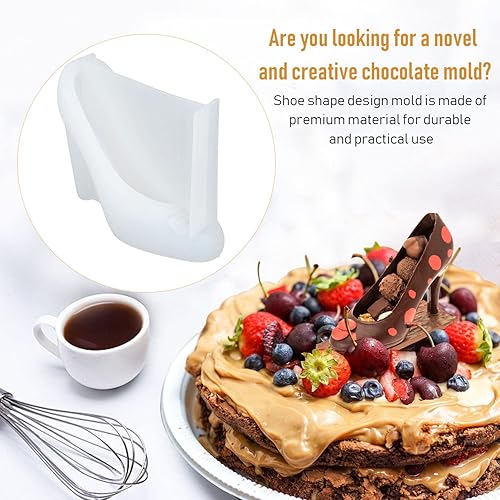 Miniatura 9 de Luxshiny Molde de tacones altos para joyería, moldes de fondant de silicona, molde de chocolate de tacón alto, moldes de chocolate, moldes de