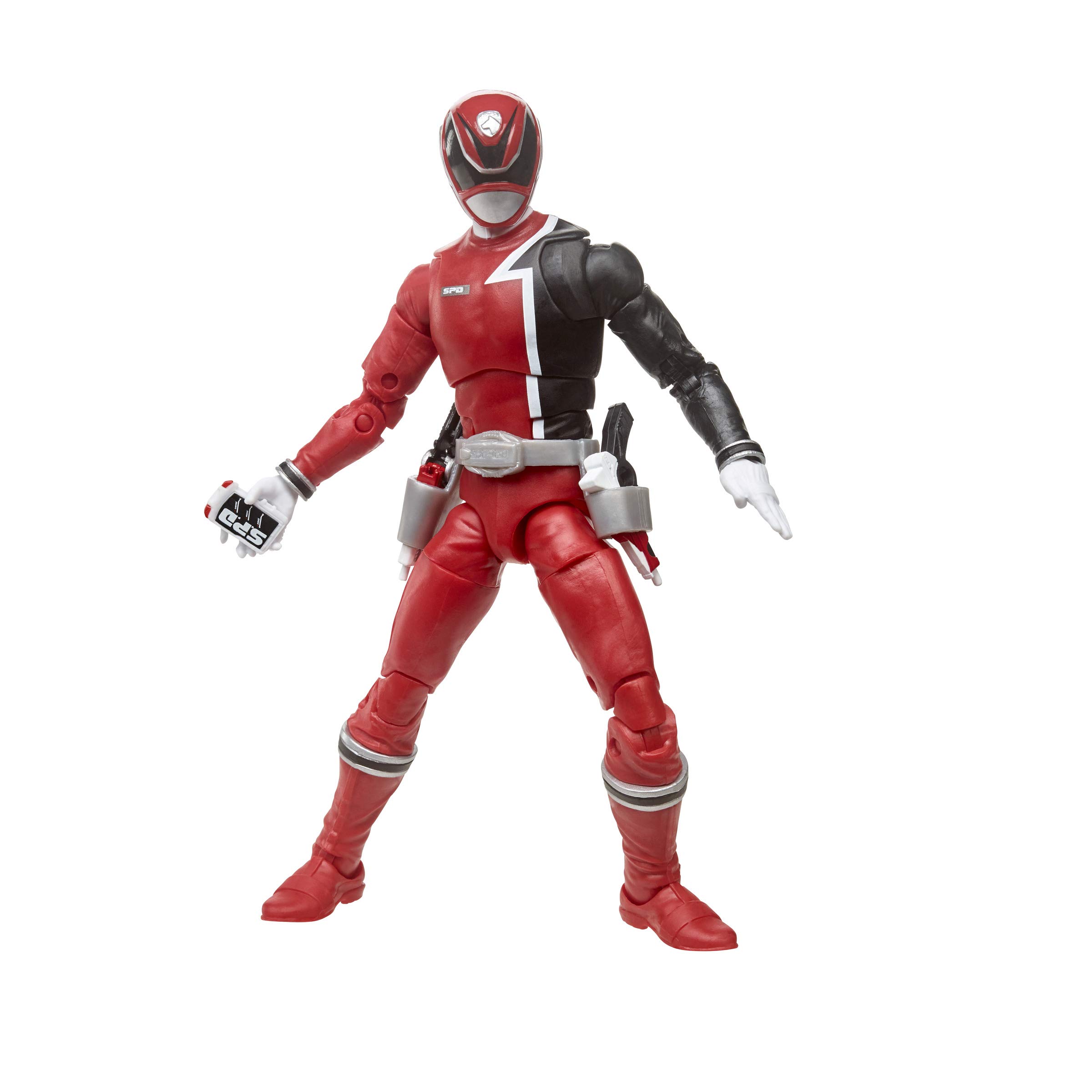 Amazon.com: Power Rangers Lightning Collection 6-Inch S.P.D. Red