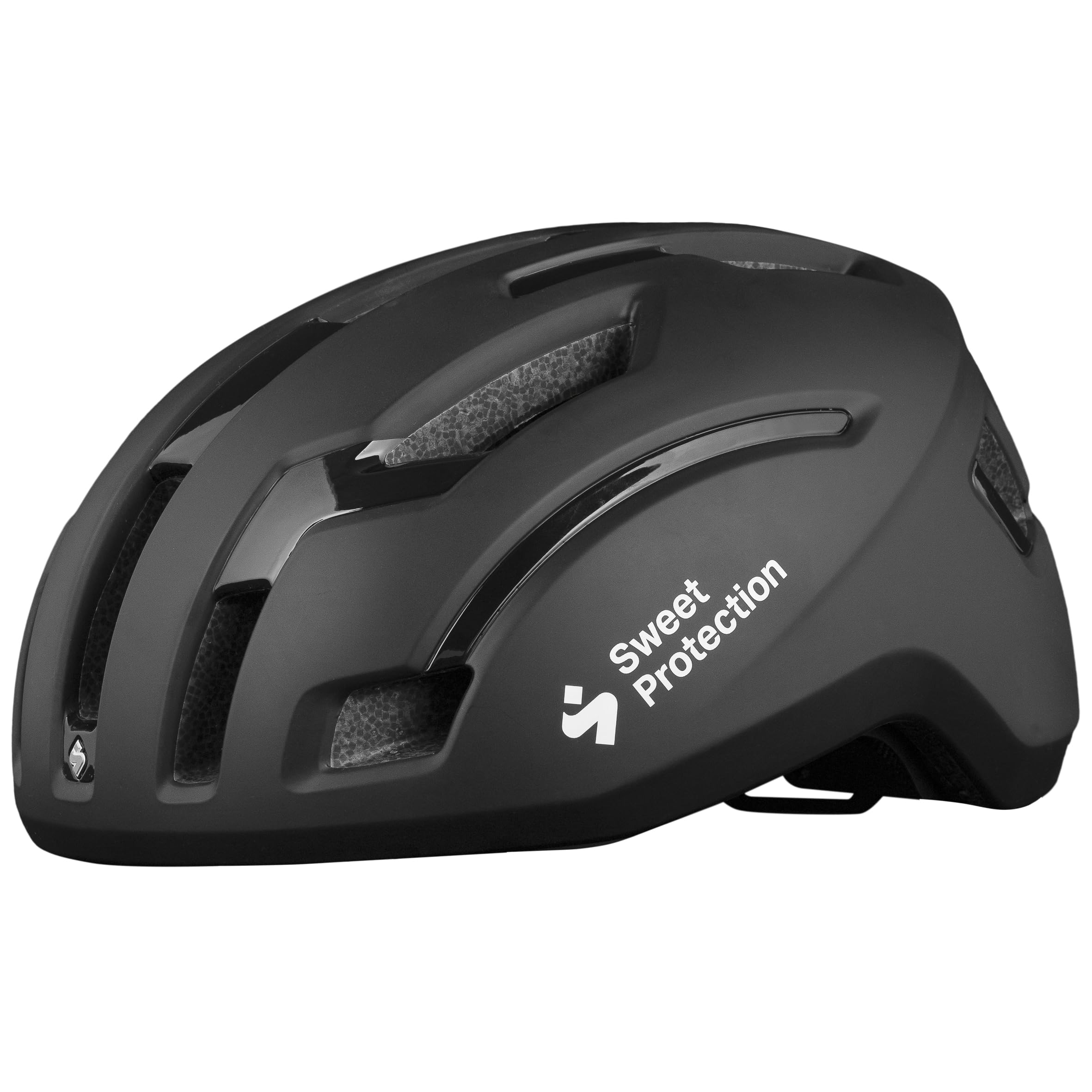 Sweet Protection Matte Black Seeker Road Cycling Helmet Large
