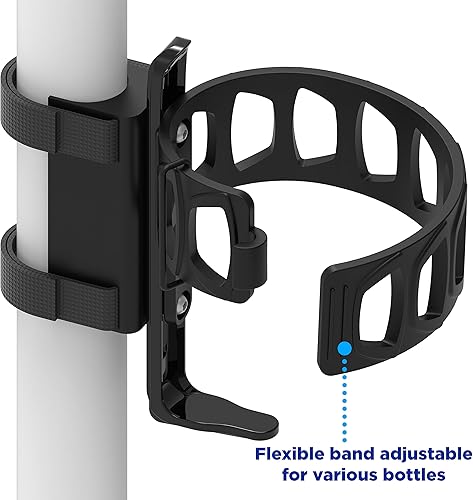 Miniatura 6 de Zefal Jaula de bicicleta para botella de agua expandible de pulso (montaje universal)