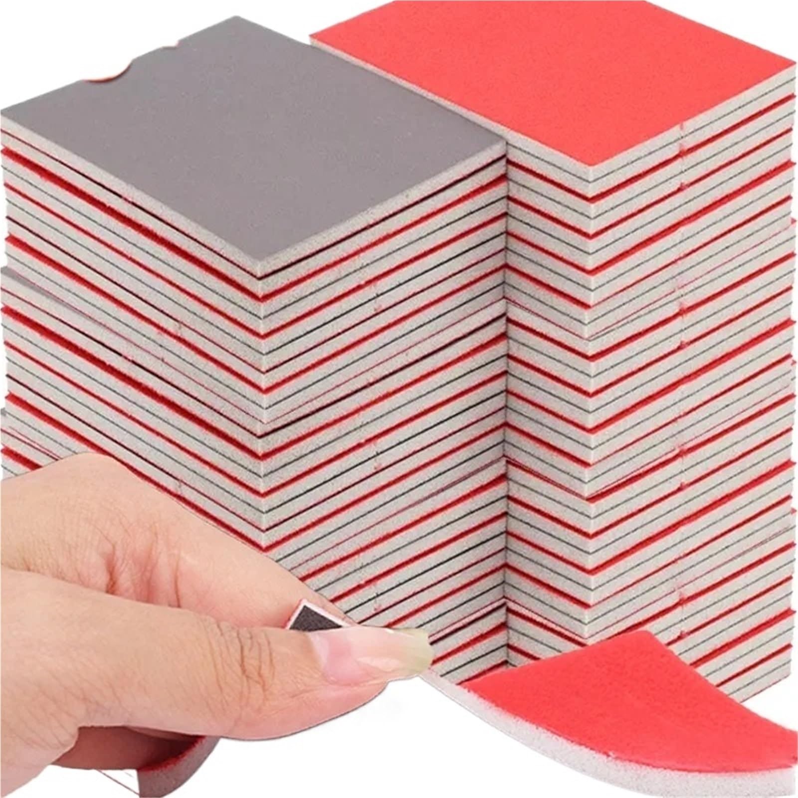 5/20PCS Sponge Sanding Blocks Wet Dry Grinding Sand 180-2500 Grit Oxide Aluminum Abrasive Block Polishing Pads For Metal Wood(P1000,10PCS)