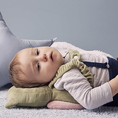 Miniatura 5 de Bebamour - Paseadores de bebé, protección ajustable para la cabeza de bebé, almohadilla de seguridad, mochila para gatear (búho verde, búho)