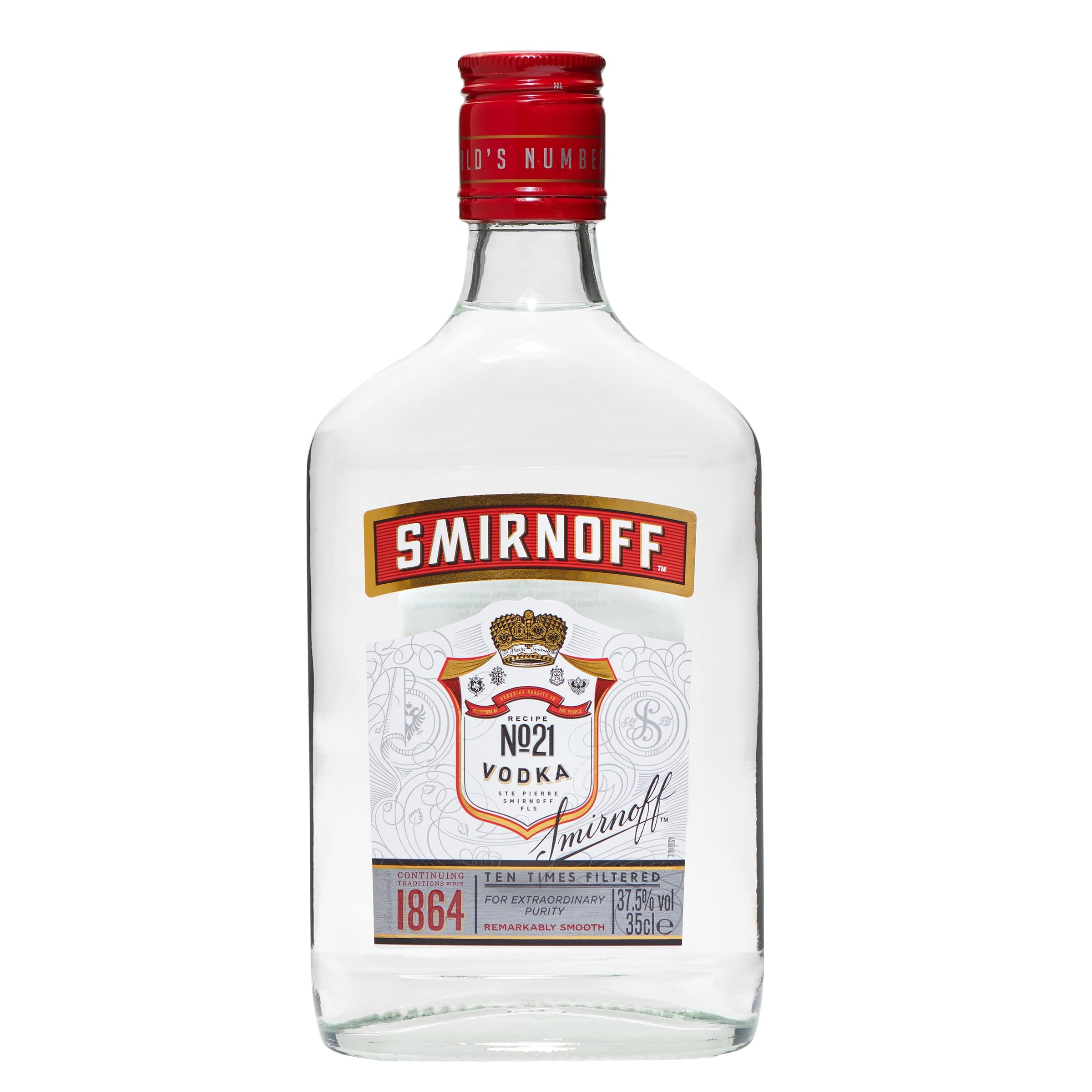 Smirnoff Red Label Vodka, 35cl