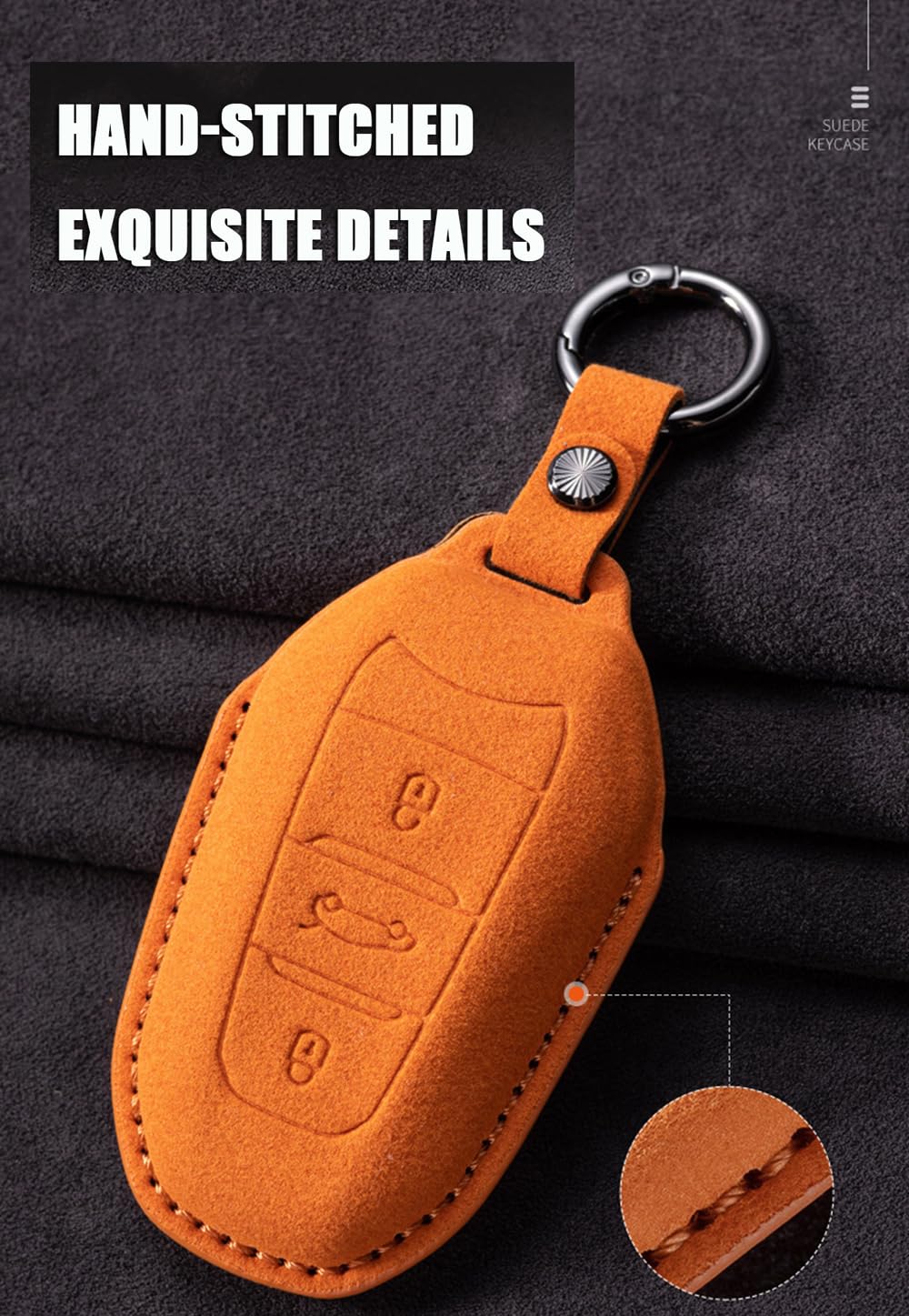 Cover Per Chiave Auto In TPU Compatibile Con Citroen C4 Cactus, C3, Peugeot 307, 308, 508, Opel Corsa, Zafira E Altri – Verde Con Dettagli Oro
