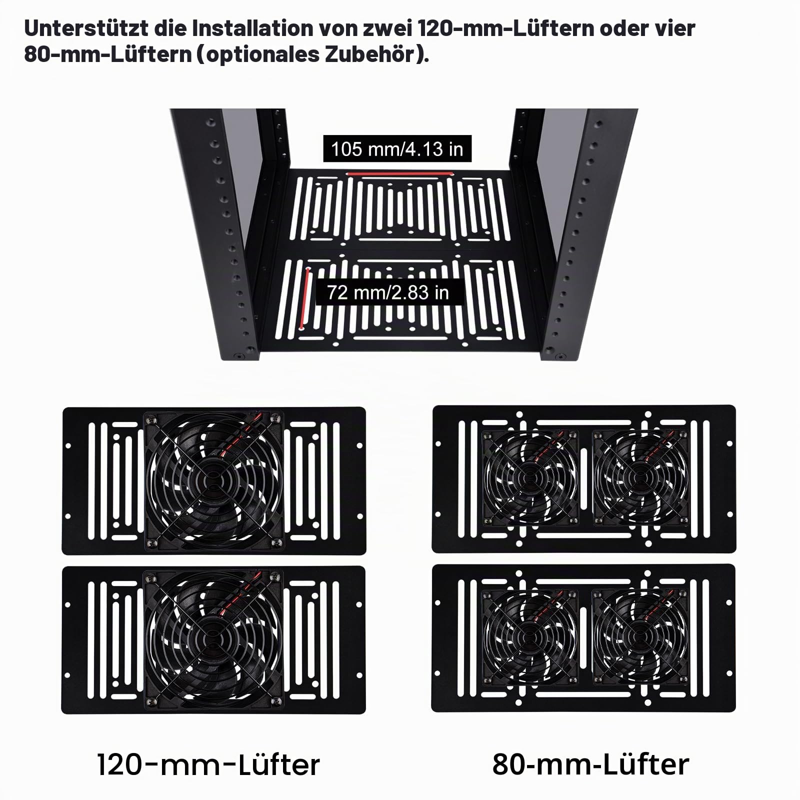 GeeekPi DeskPi RackMate T2, 12U 10 Zoll Serverschrank, 260 mm Tiefes Mini-Rack mit Regalboden & Blindplatte & Patchpanel, für NAS, AV- & Netzwerktechnik (Schwarz)