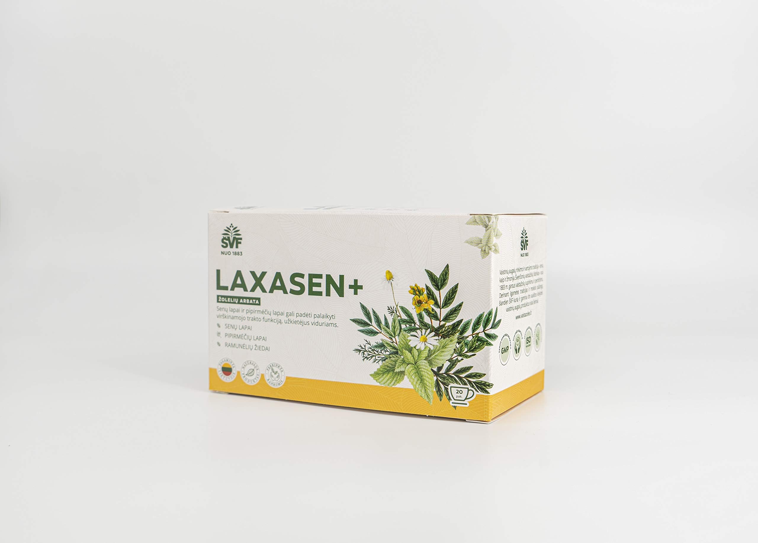 ACORUS Laxasen - Laxative Natural Herbal Tea (20 tea bags)