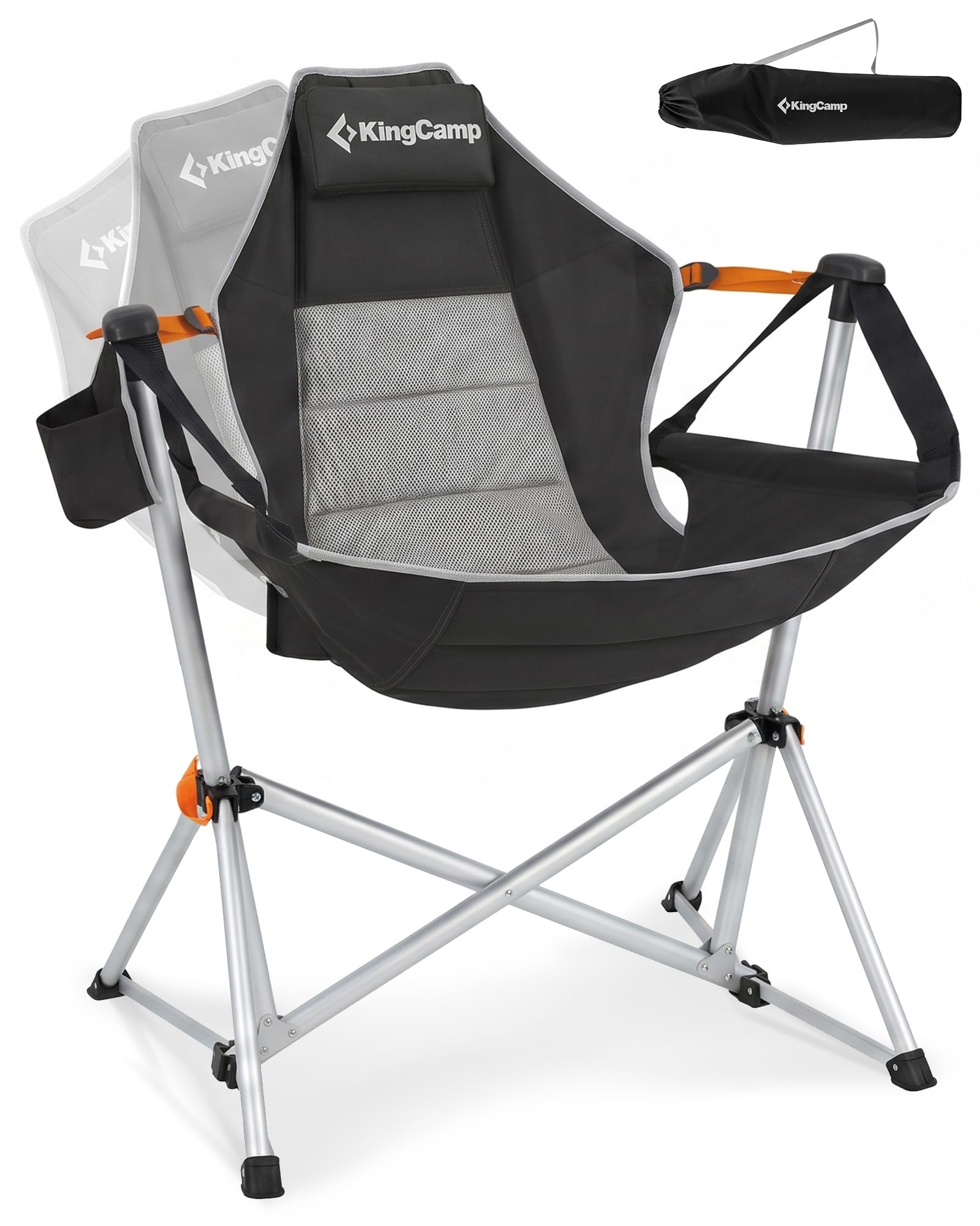 KingCamp KingCamp Hammock Camping Chair, 400lbs Heavy Duty Swing Chairs for Adults