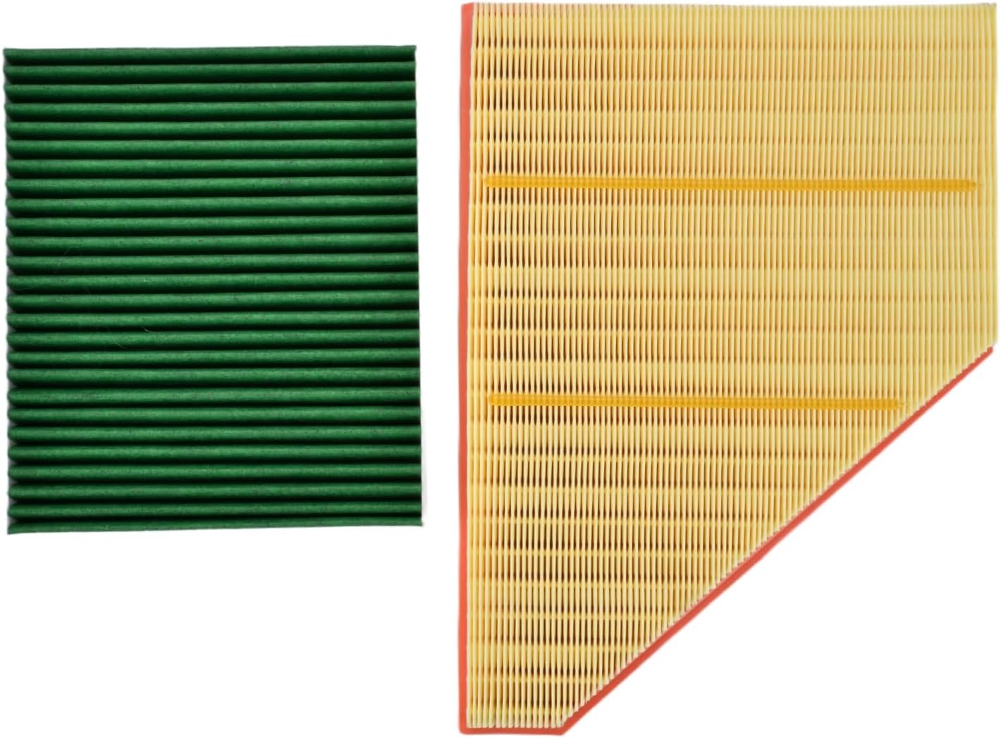 A3212C CF11966 Engine Air Filter and Cabin Air Filter for 2018-2023 Chevy Traverse/ 2019-2024 Chevy Blazer/ 2017-2023 GMC Acadia/ 2018-2024 Buick Enclave/ 2017-2024 Cadillac XT5 XT6