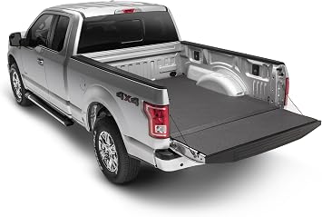 Bedrug / Bedtred Impact Bed Mat | يناسب 2017 - 2024 Ford F - 250، F - 350 Super Duty 81.9 Bed، Charcoal Gray | IMQ17SBS