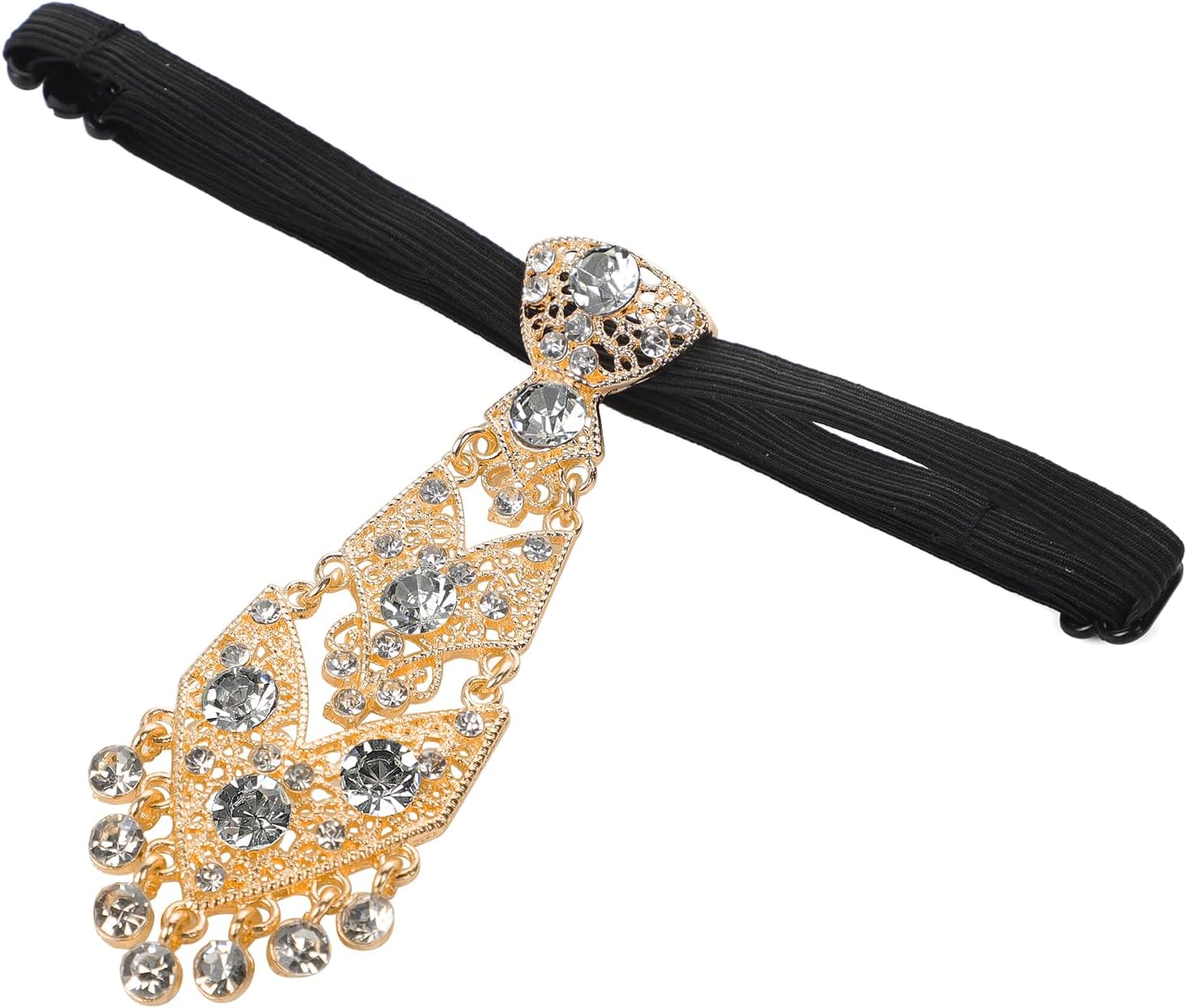 IPENNY Kids Bling Tie for Boy, Adjustable Gentleman Rhinestone Necktie in Gift Box with See-Through Lid, Wedding Party