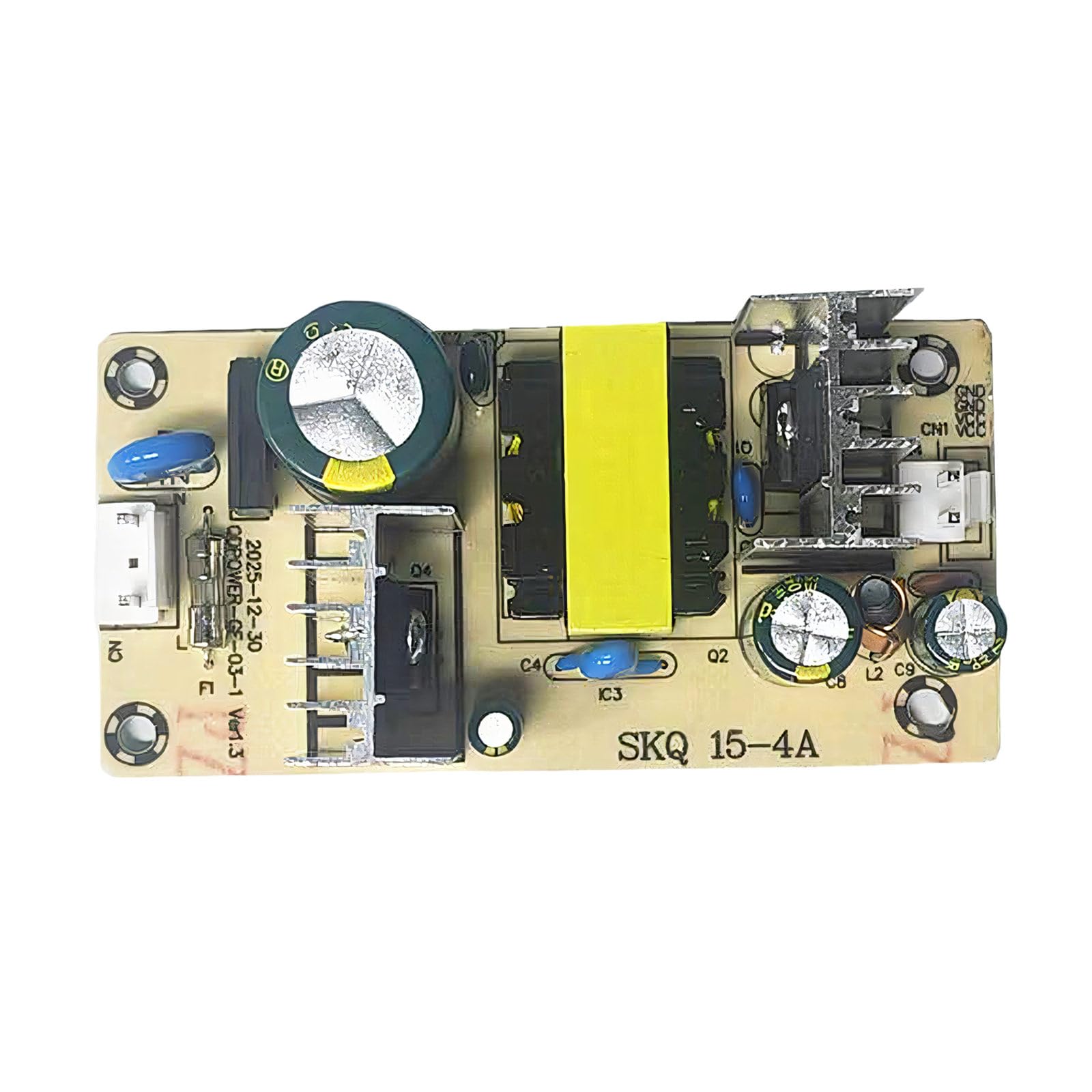 alloneslife 15V 4A Switching Power Module 36W Output Isolated Power Converter for Sensitive Electronic Device Equipment Automation Kitchen Appliance Replacement Part